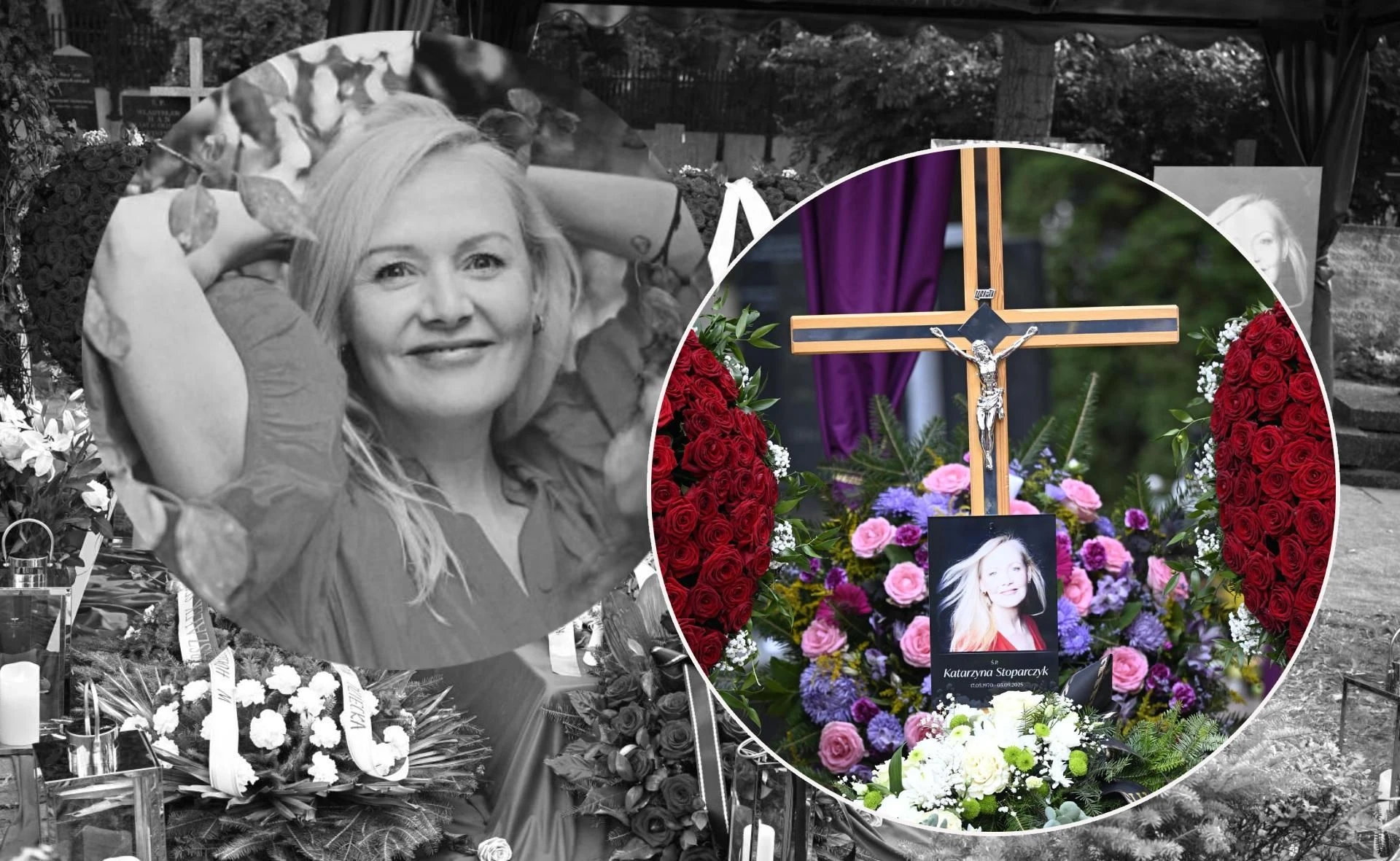 Prywatna uroczystość Tak teraz wygląda grób Kasi Stoparczyk. Na prywatnym pochówku byli tylko najbliżsi
