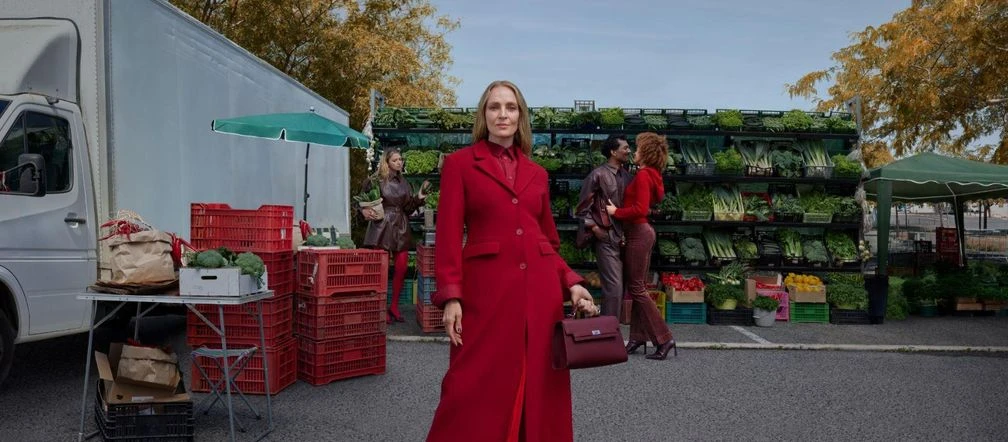 Strefa mody Uma Thurman i PinkPantheress w filmowej kampanii Zalando na sezon jesień/zima 2025