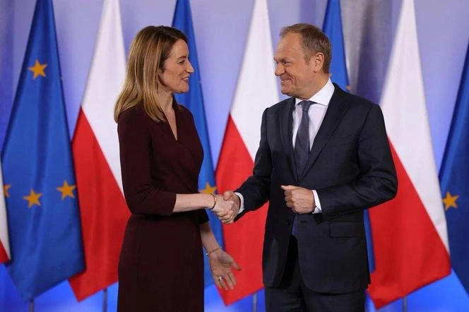 co ją sprowadza? Szefowa PE w Polsce. Roberta Metsola spotka się z premierem. Potem weźmie udział w n…