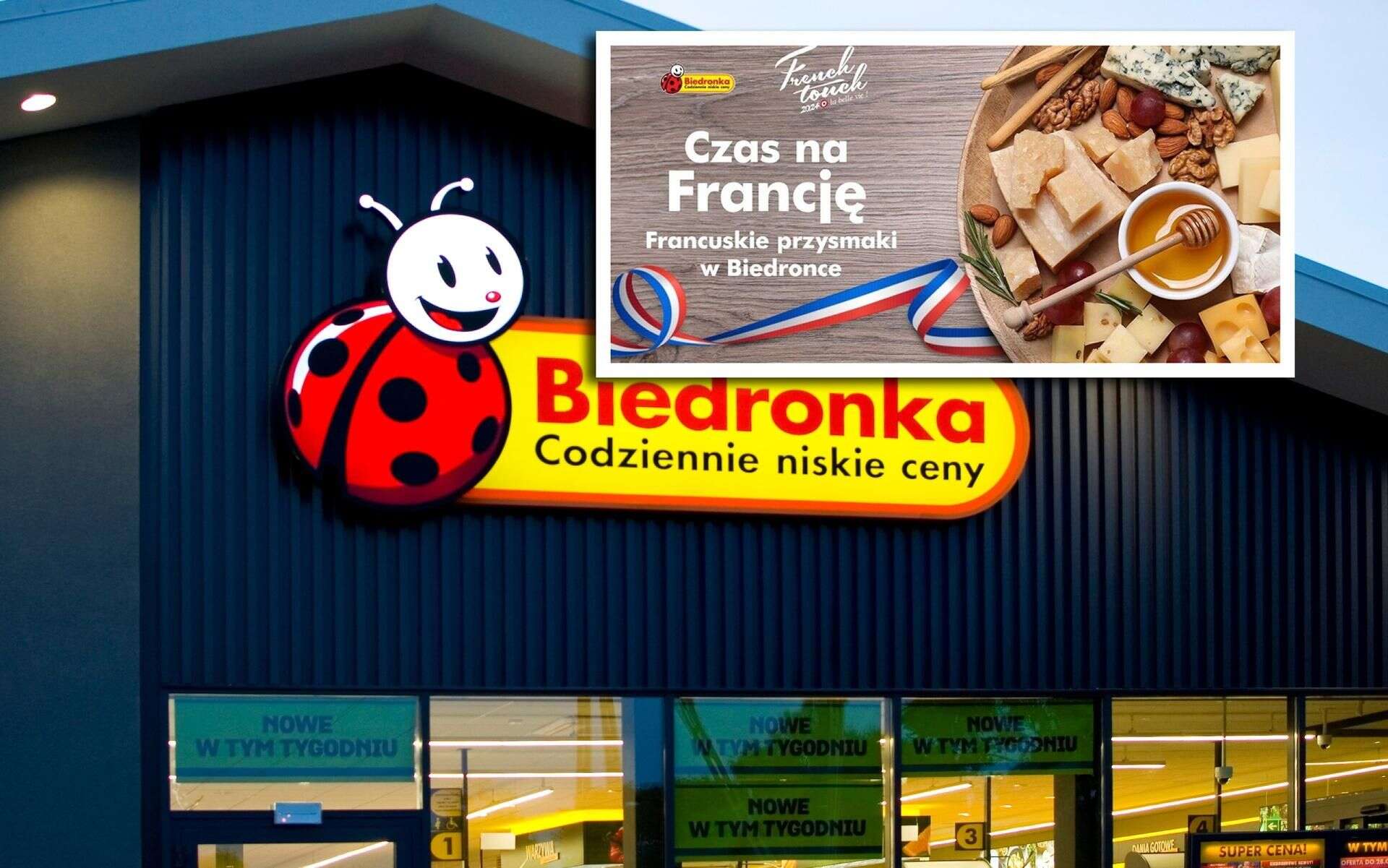 Czas na Francję Francuskie przysmaki w promocji Biedronki