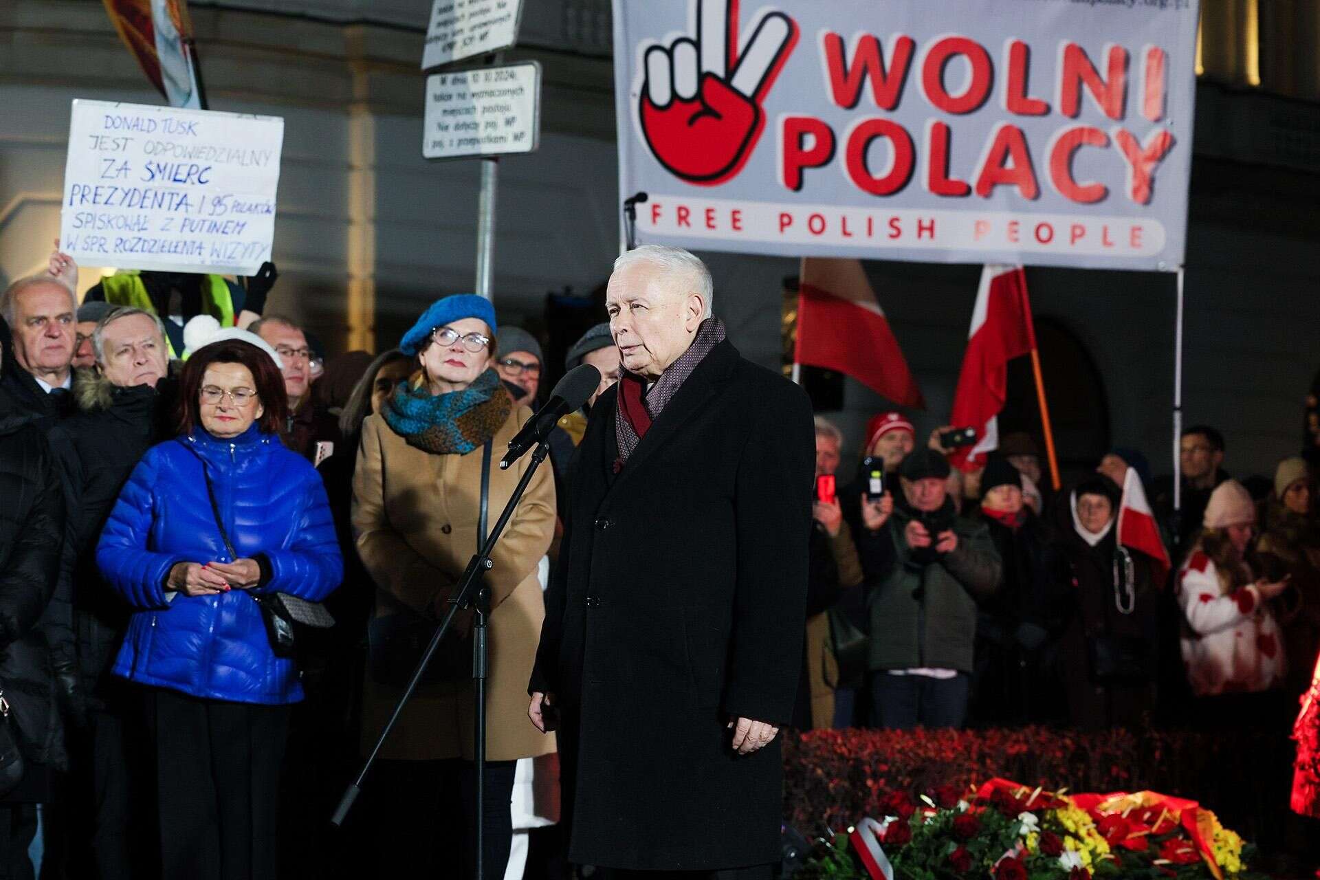 „TO NISZCZENIE NASZEGO PAŃSTWA” Mocne słowa Jarosława Kaczyńskiego. Mówił o realizacji planu obcego państwa