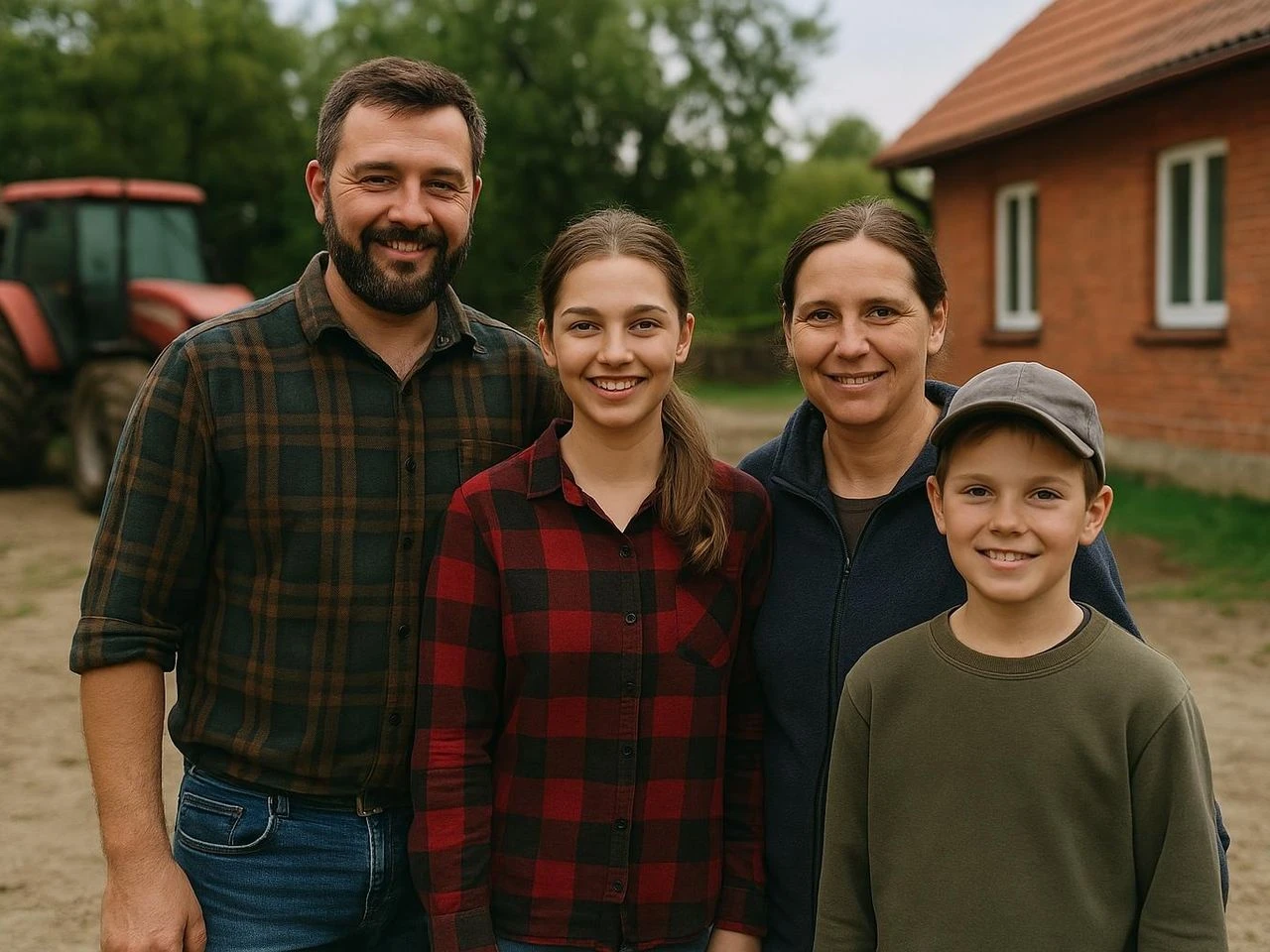 Szokująco realistyczne AI pokazała, jak wygląda typowa rodzina z Podlasia