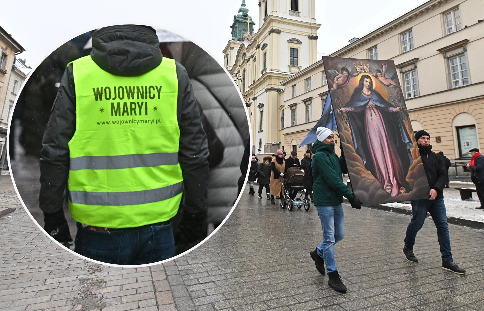 Zgromadzenie w Warszawie Wojownicy Maryi mają dość! Wyszli na ulice, by 