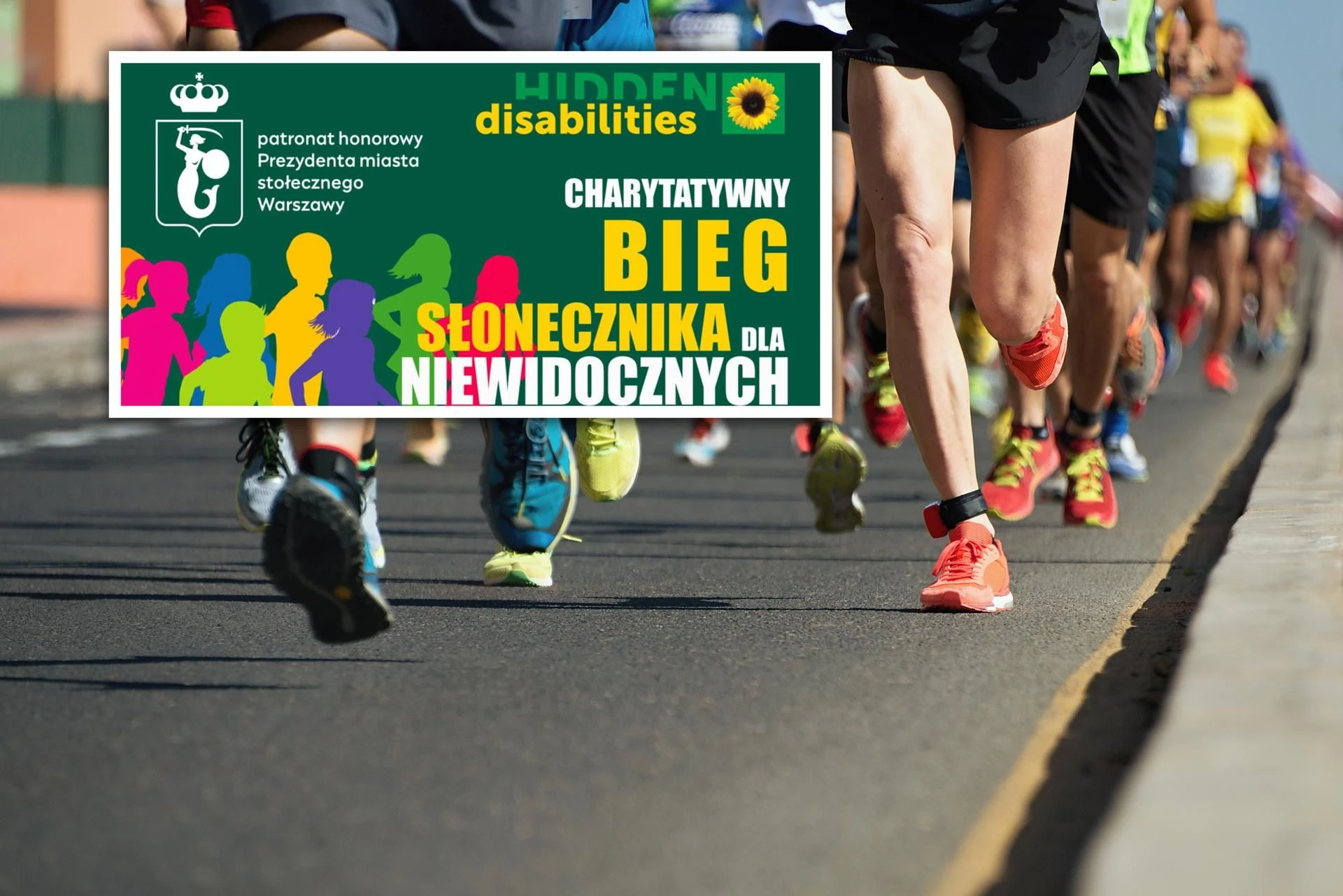 21 czerwca 2025 roku I Charytatywny Bieg Słonecznika dla Niewidocznych
