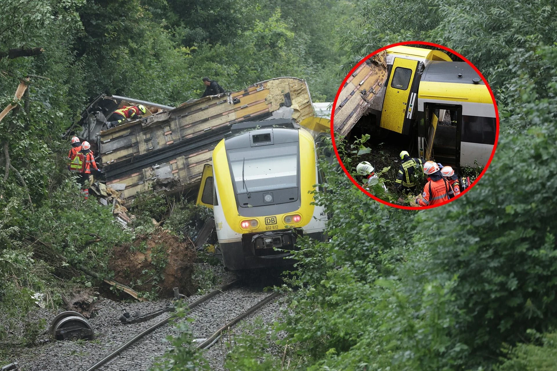 Tragedia w Niemczech Niemcy: Wykoleił się pociąg! Są zabici i ranni