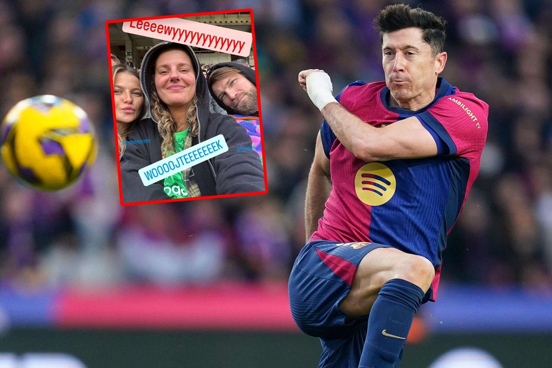 Jeśli wejdziesz między Wrony... Anna Lewandowska pokazała się w niespodziewanym towarzystwie na meczu Roberta. Tylko…