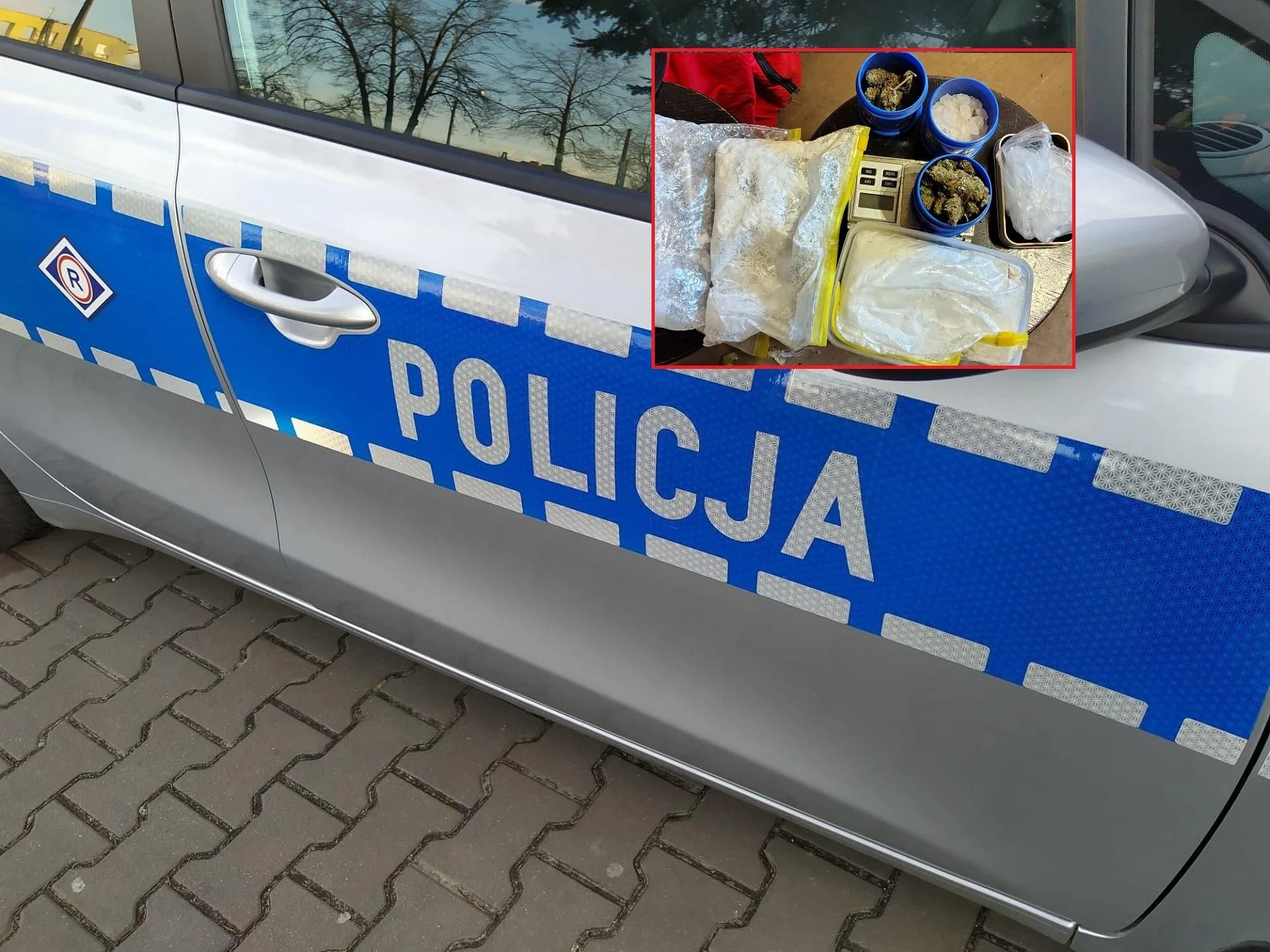 Policyjne Policyjny nalot na mieszkanie pary z Torunia