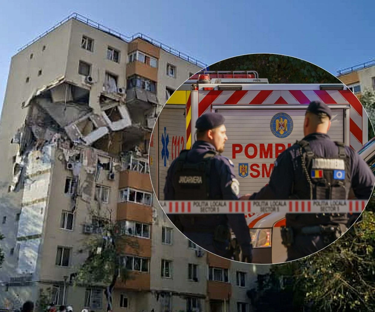 Dramat w Rumunii Eksplozja wstrząsnęła wysokim blokiem w stolicy! Ofiary i ranni