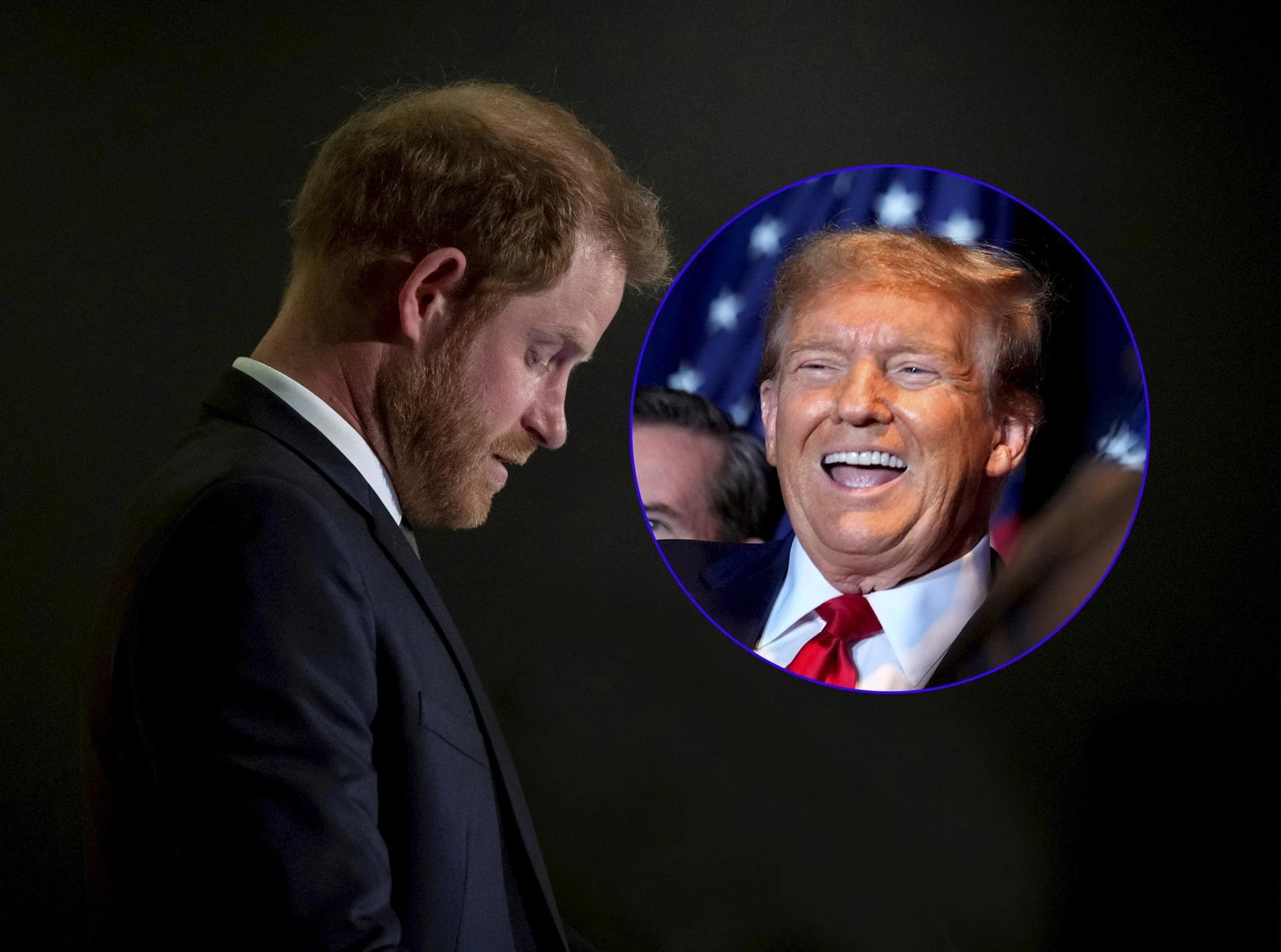 Rodzina królewska Donald Trump wyrzuci księcia Harry'ego z USA?! 