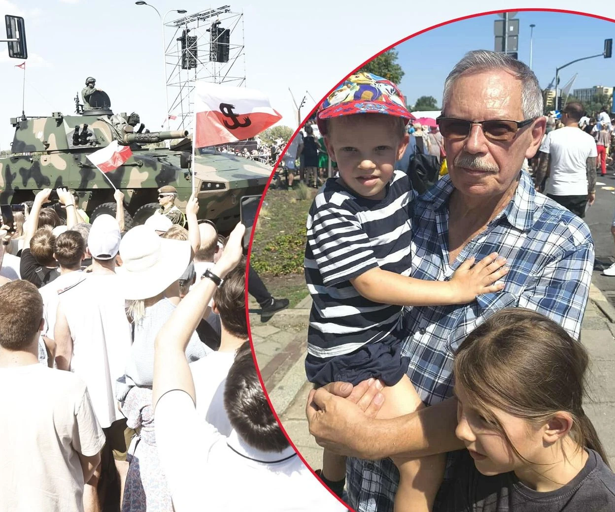 Święto Wojska Polskiego Tłumy na defiladzie wojskowej. „Moja wnuczka chce być żołnierzem”