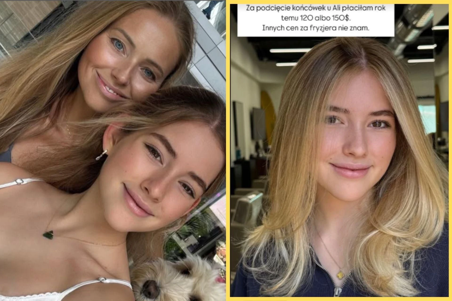 Koszt liczony w tysiącach! Agata Rubik dwie godziny wiozła córkę do fryzjera w USA. Tanio nie było…