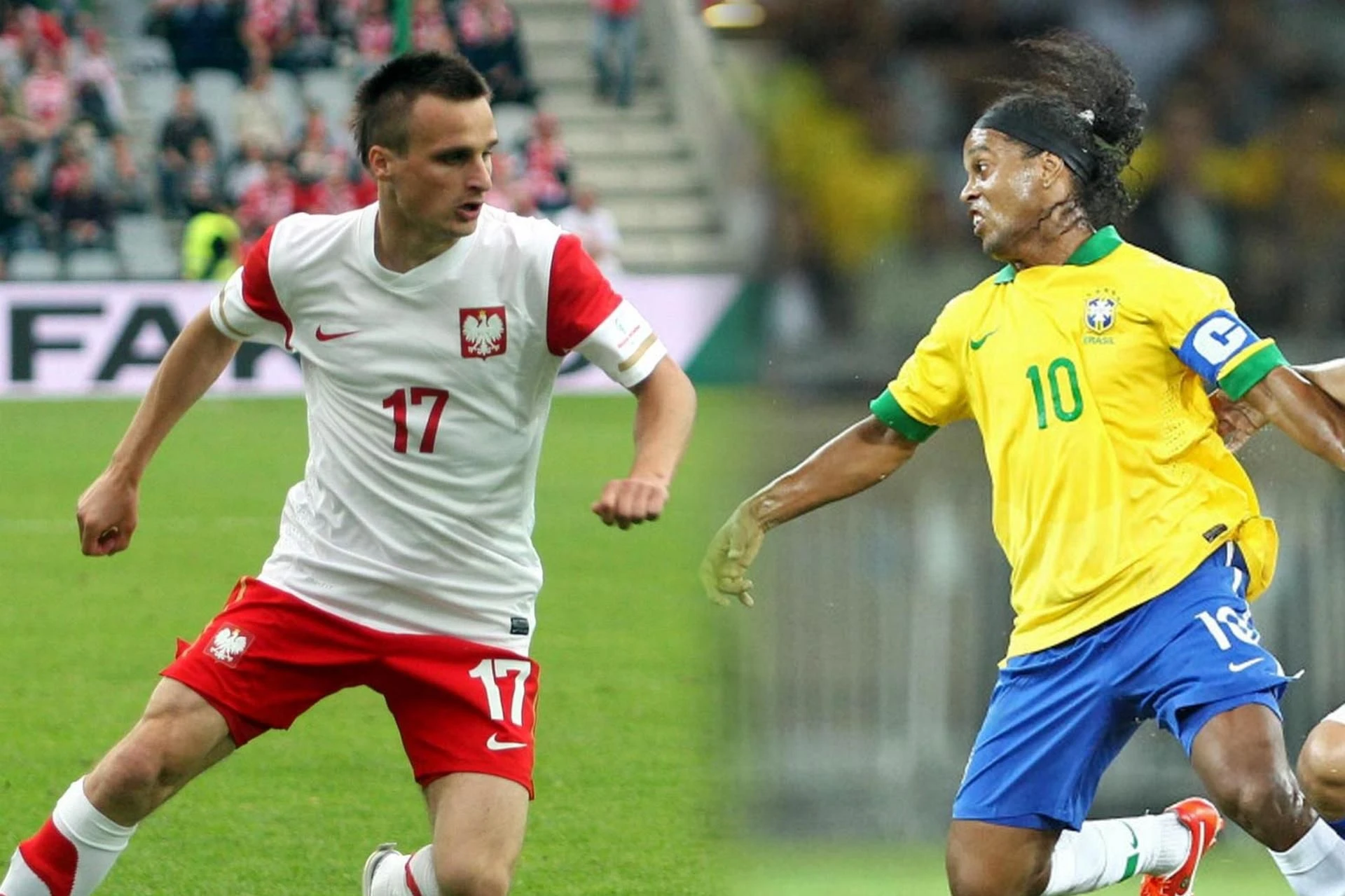 Zlot gwiazd na Stadionie Śląskim Sławomir Peszko kontra Ronaldinho na Śląskim! Samba i Cuba Libre w Chorzowie