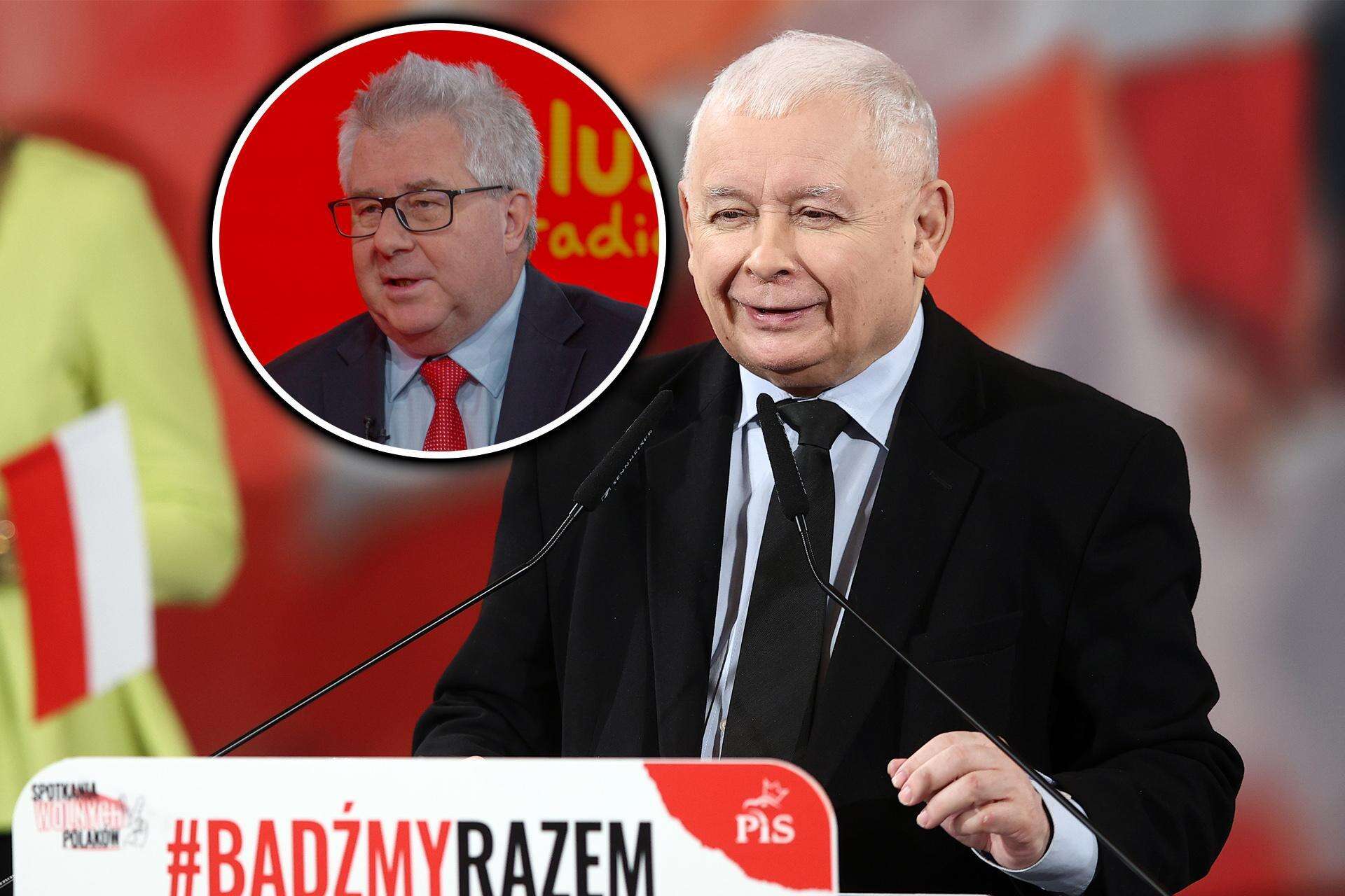 kilometrówki europosła Kaczyński mocno o aferze Czarneckiego. 