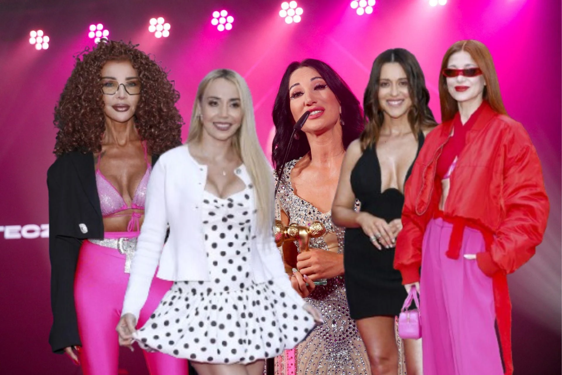 Różowe szaleństwo! 50 twarzy różu i jeden warkocz do ziemi! Tak wyglądały gwiazdy na Pink Party: Minge,…
