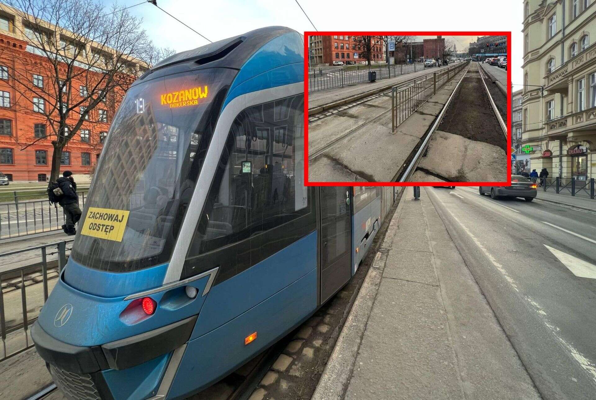 Wizualizacje Oto najwęższy przystanek tramwajowy w Polsce. Zniknie z ulicy!