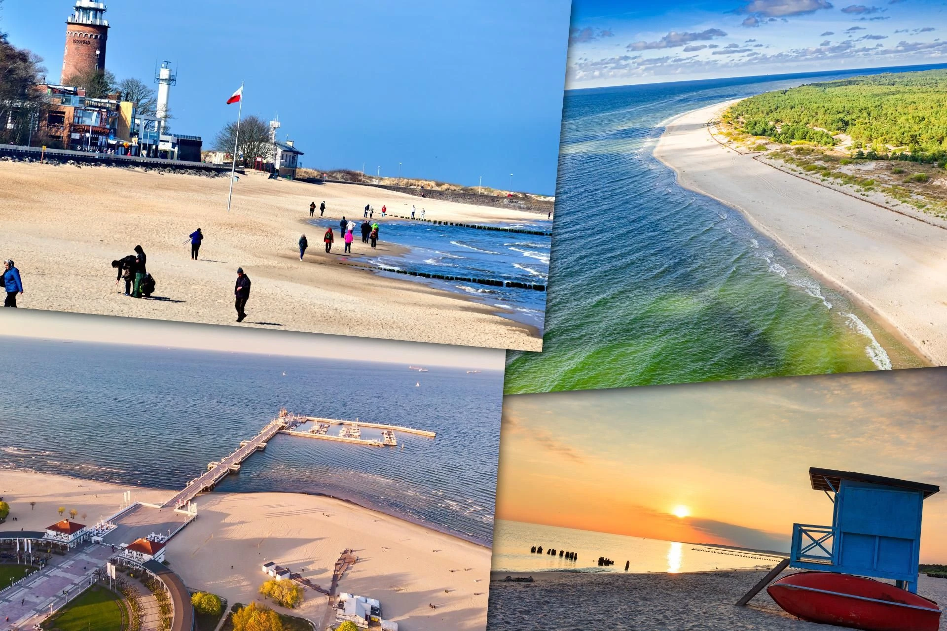Nowe zestawienie Najpiękniejsze plaże w Polsce. Namiastka tropików