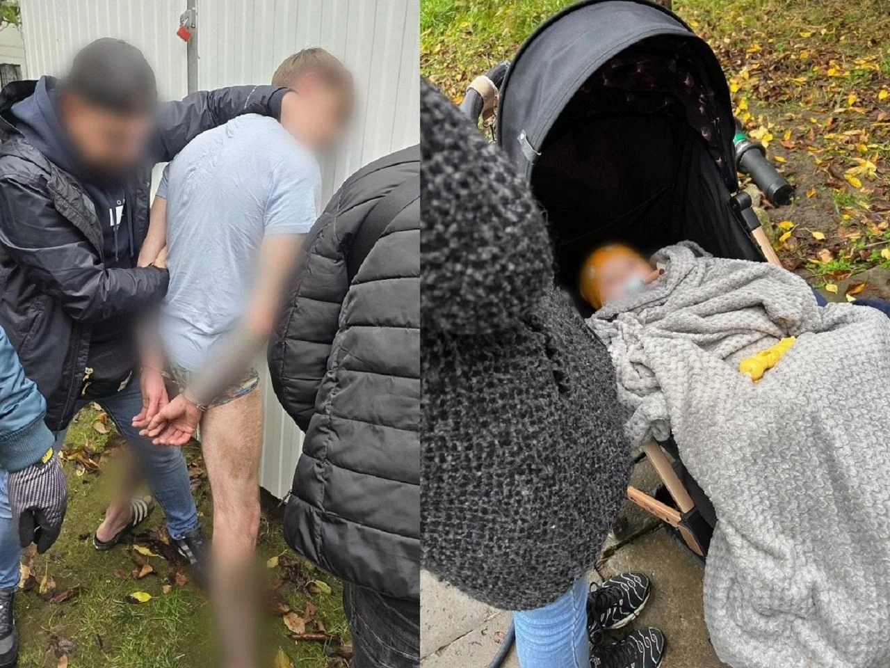 Nalot policji na ogródki działkowe 9-miesięczne niemowlę pod wpływem kokainy! Szok w Krakowie