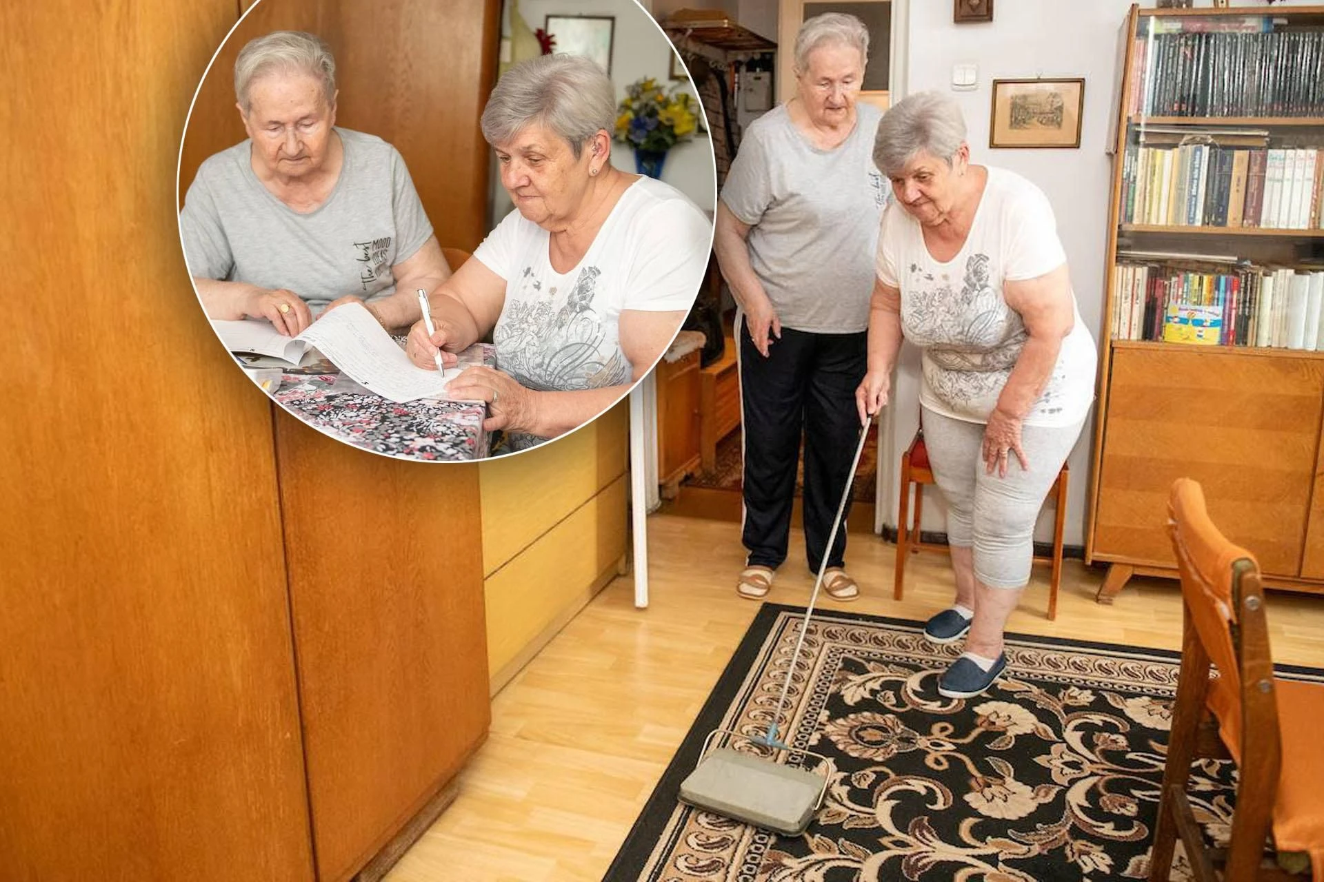 Nieoceniona pomoc Pani Danusia jest aniołem swojej sąsiadki