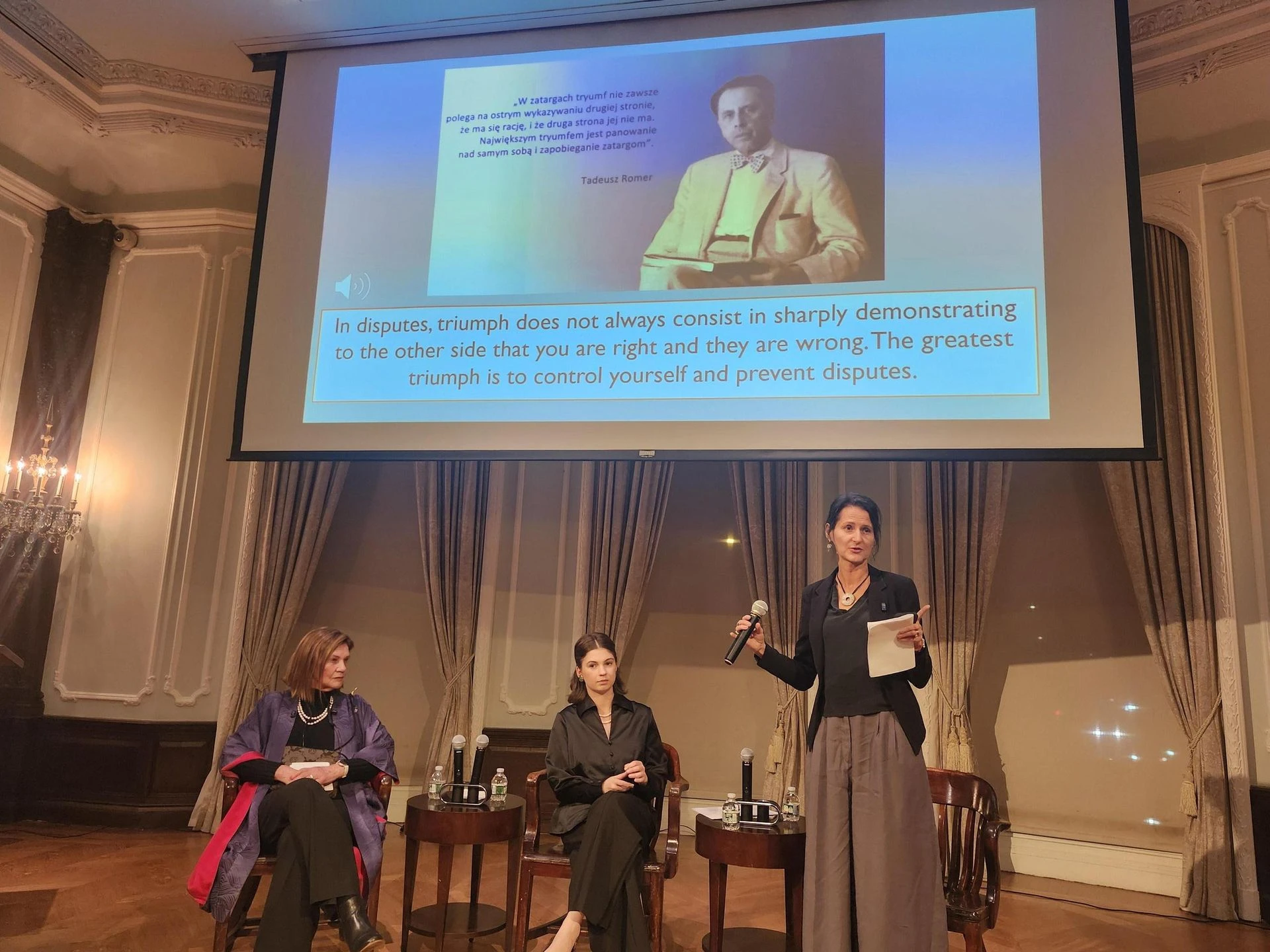 Spotkanie z Zofią Hartman Listę Schindlera znają wszyscy, ona opowiedziała w Nowym Jorku o „Liście Sugihary”. 