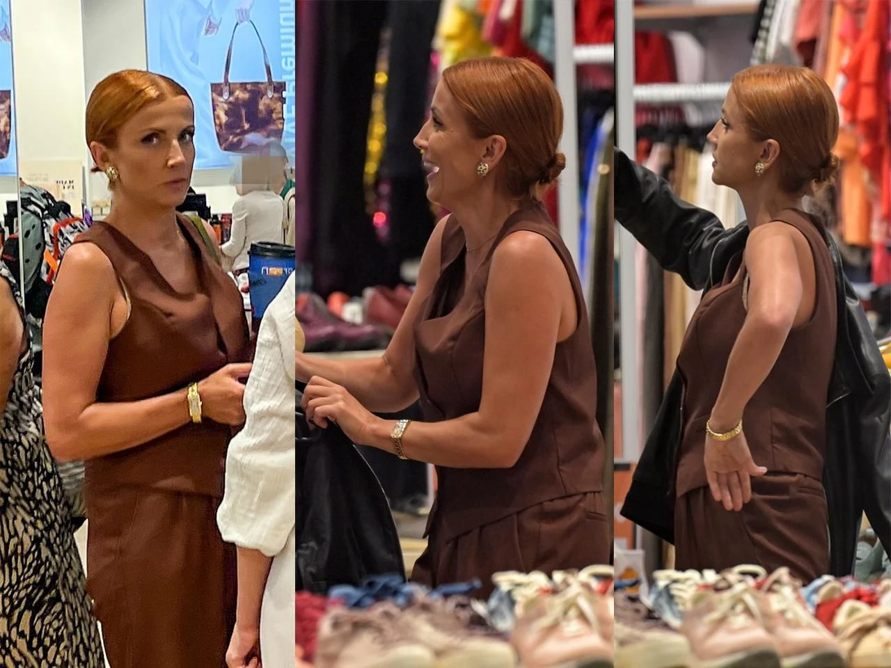 Tylko u nas! Kasia Zielińska stroi się w LUMPEKSIE. Zatrudniła nawet stylistę. Zobaczcie, co sobie wybrała. Zdjęcia paparazzi