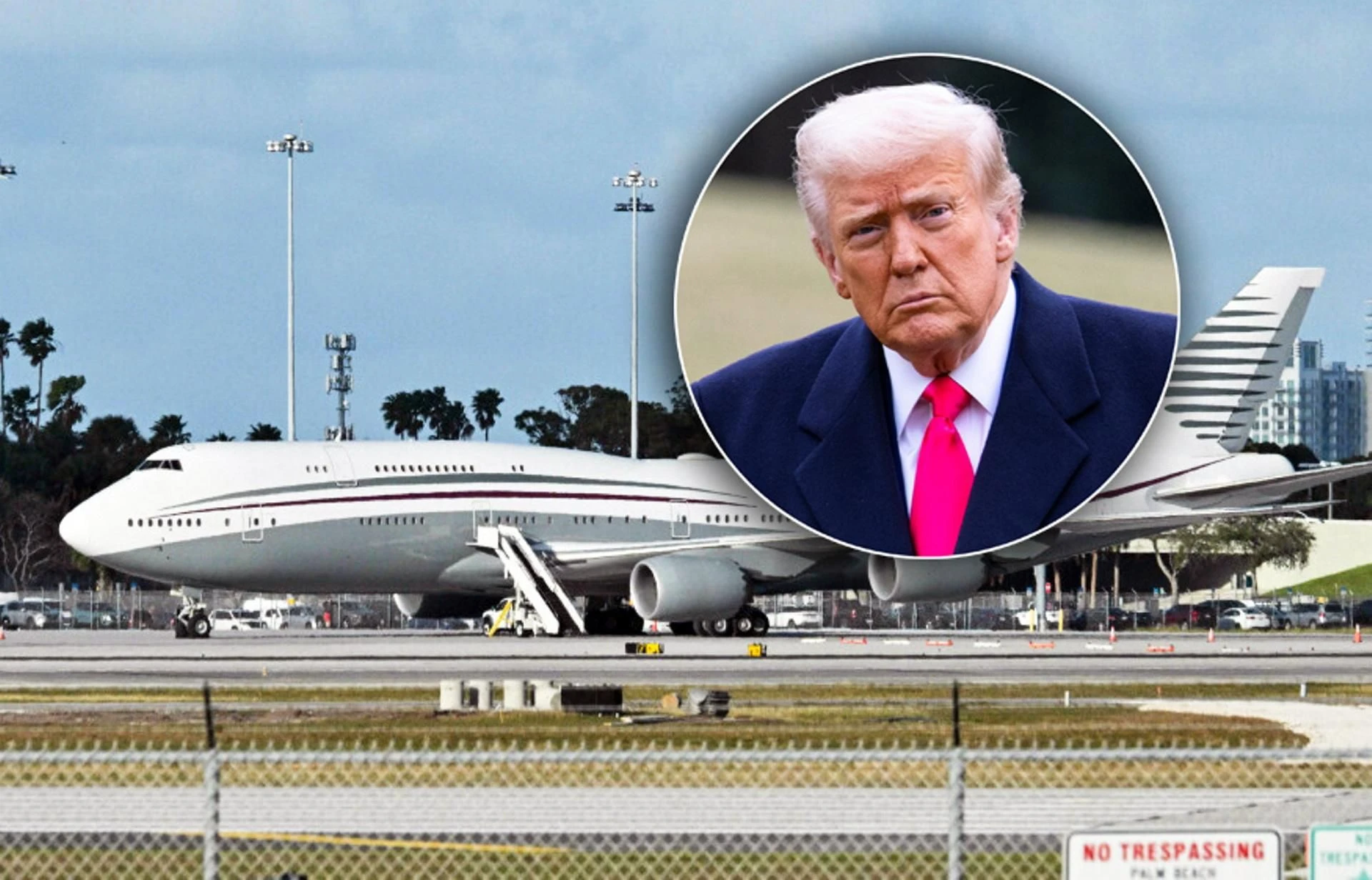 Burza wokół samolotu dla Trumpa Boeing 747 z Kataru może zostać nowym Air Force One