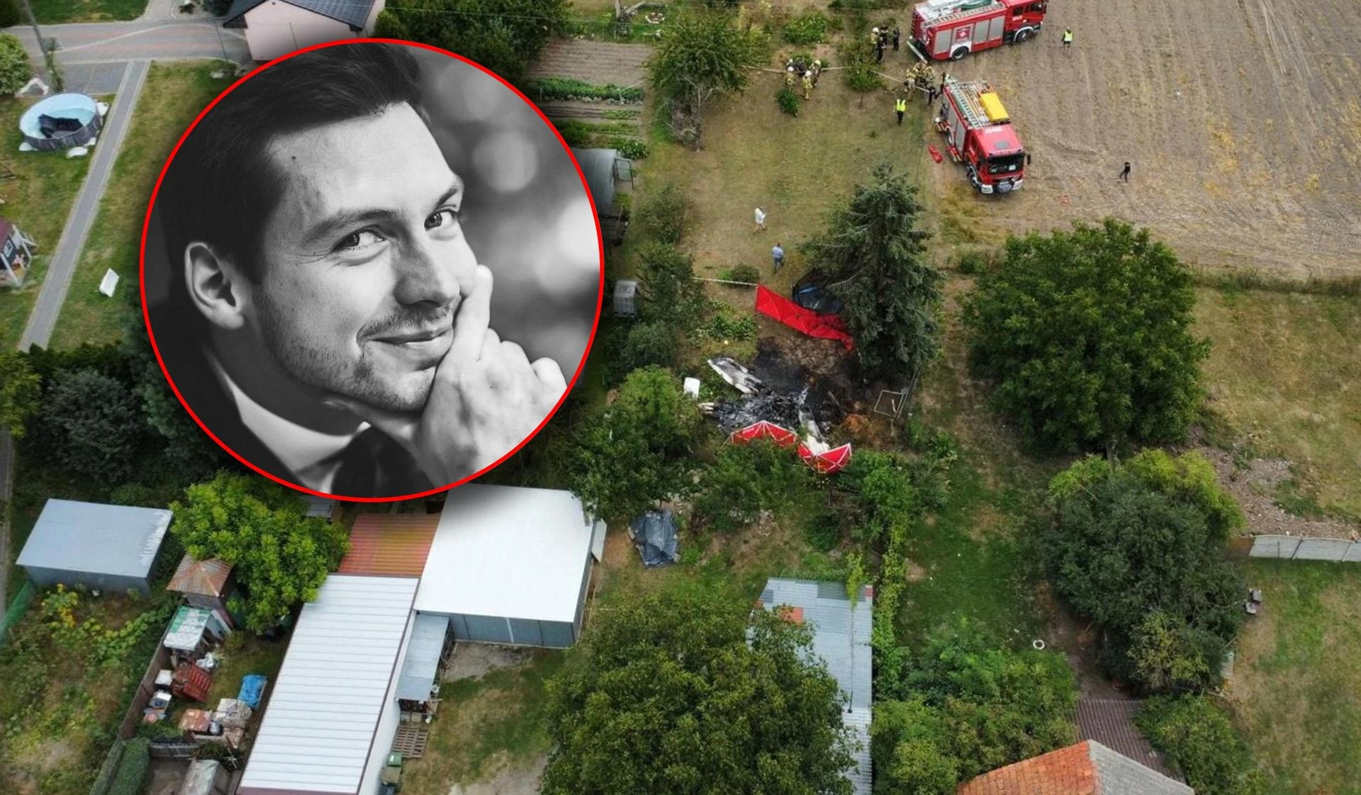 poznań w żałobie Pogrzeb strażaka, który zginął w katastrofie awionetki! Ruszyła zbióra dla jego 6-letniego synka