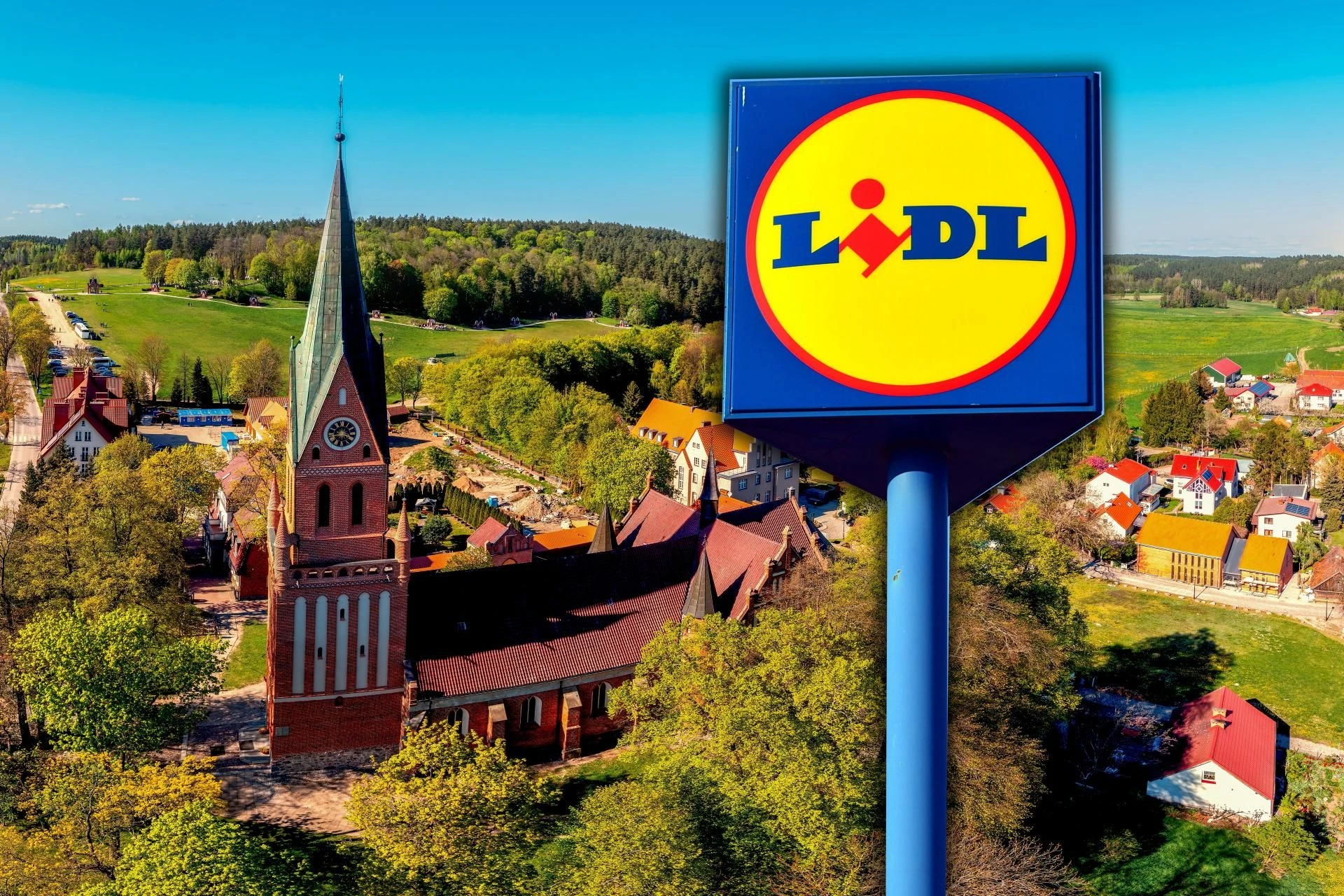Koniec sporu Fiasko Lidla w Gietrzwałdzie