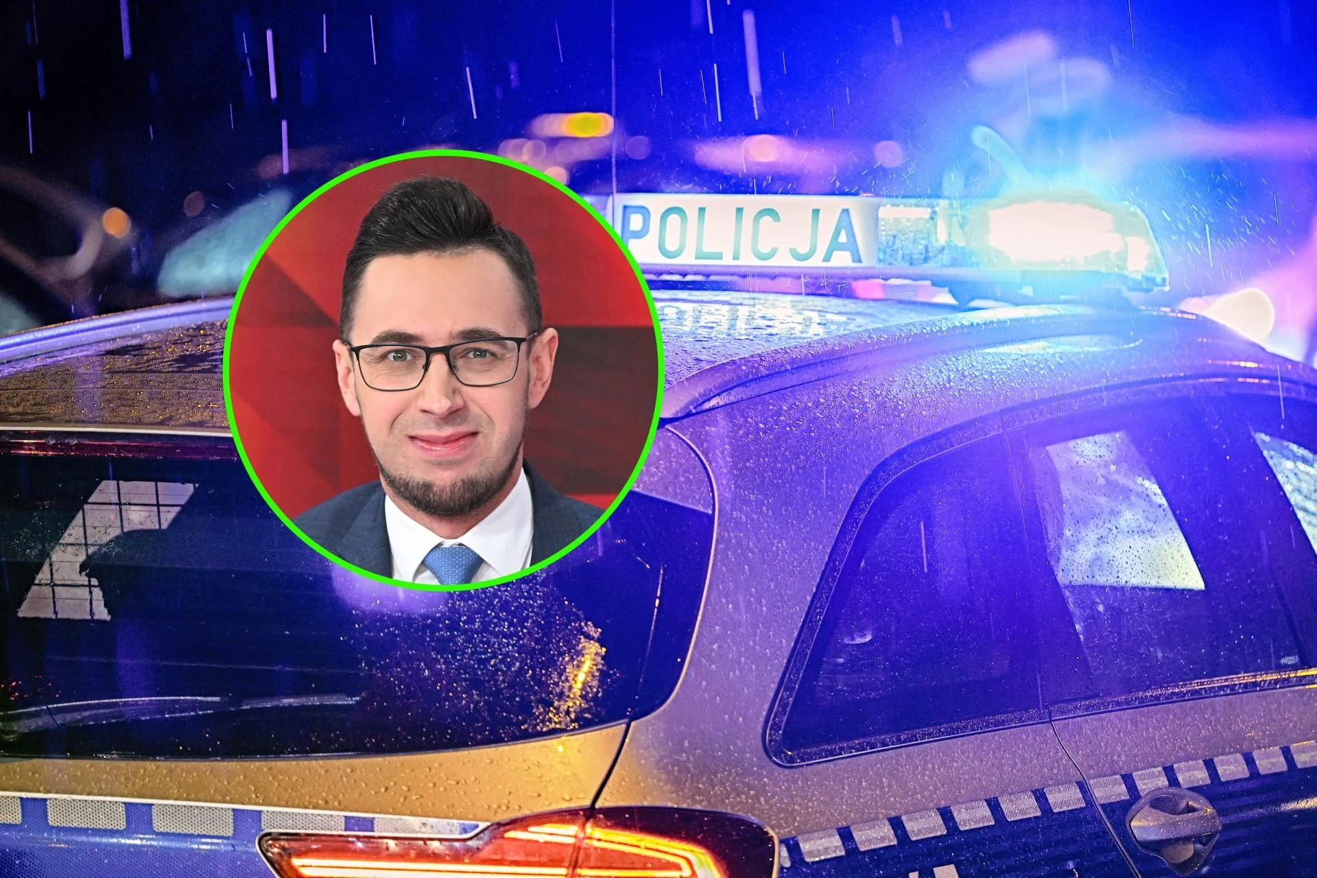 Na miejscu była policja Poseł PiS uczestnikiem wypadku w Wadowicach? Mercedes zderzył się ze skodą