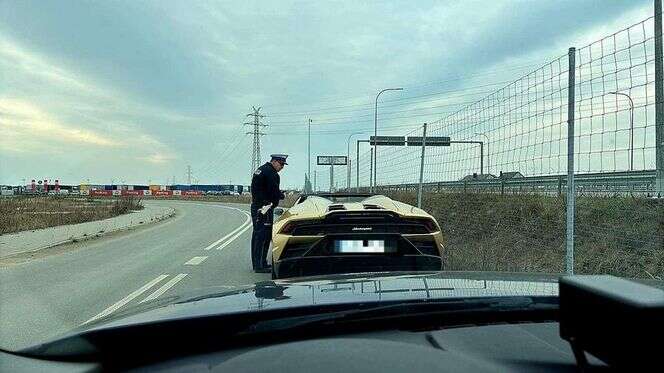 Szok! Szaleństwo na S7! Lamborghini gnało 200 km/h. Zobacz, co się stało!