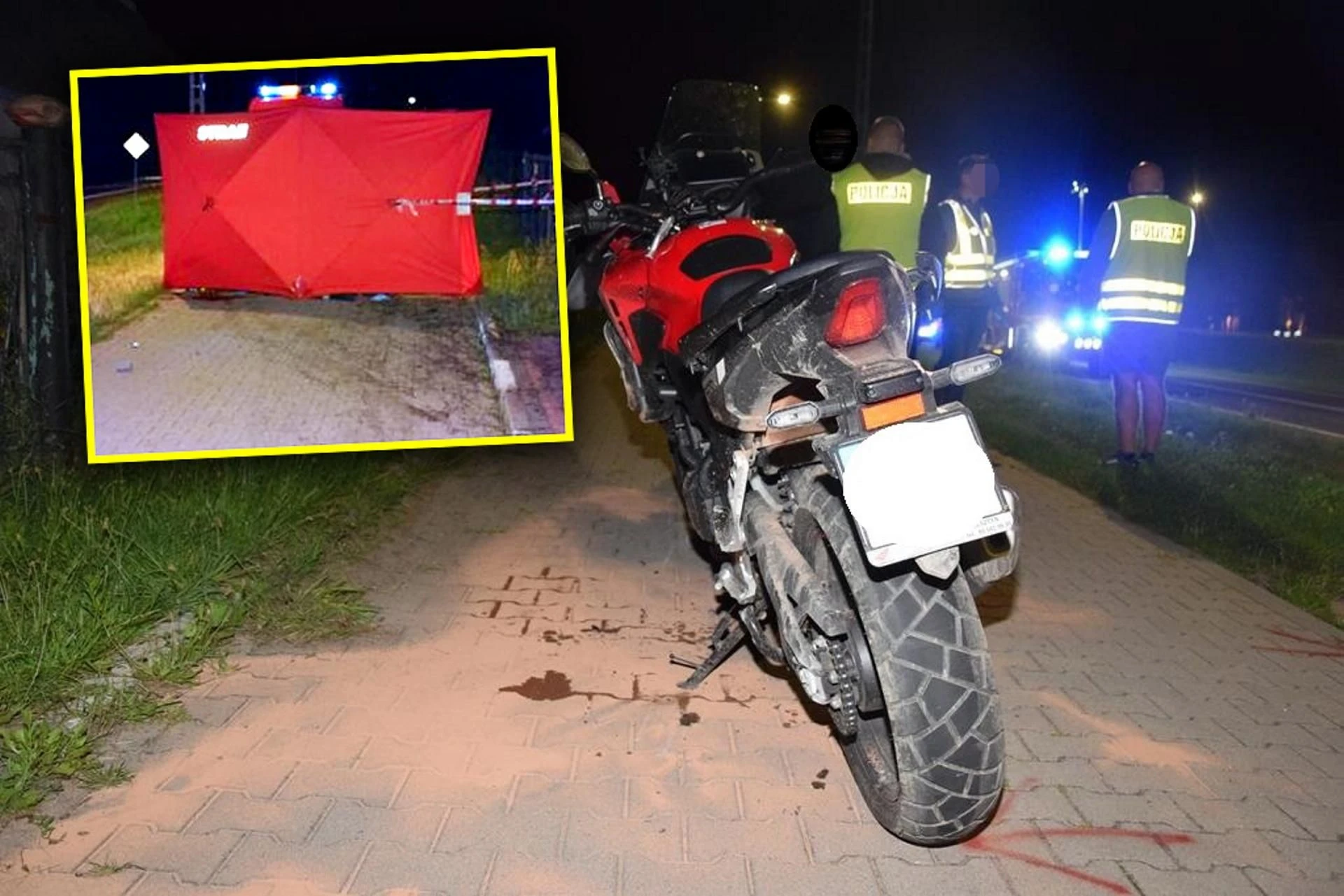 Dramat na drodze! Koszmarny finał jazdy motocyklem. Dwie osoby nie żyją