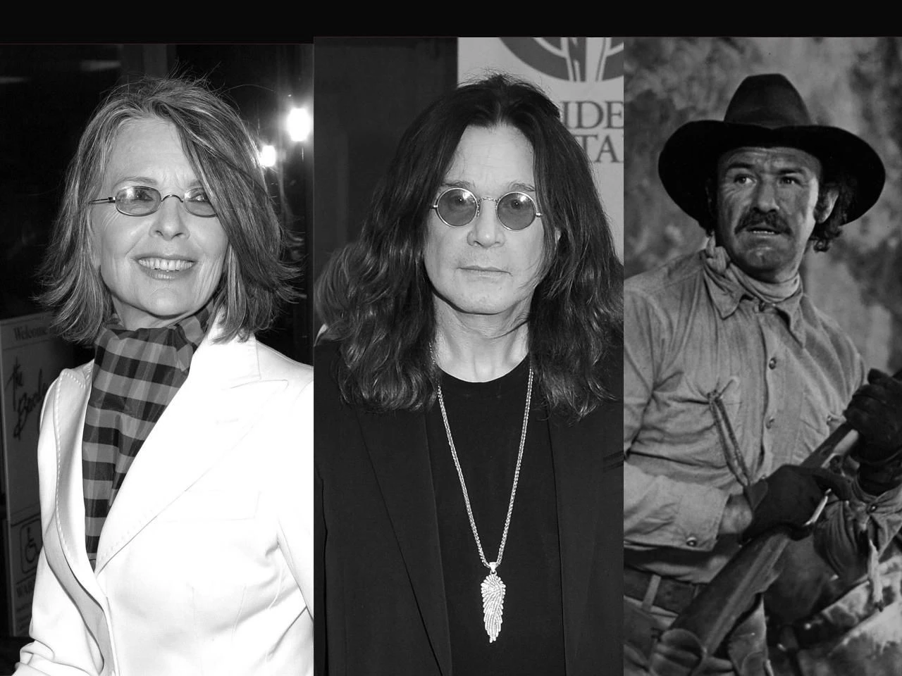 Świat ich opłakiwał Diane Keaton, Val Kilmer, Gene Hackman... Zagraniczne gwiazdy, które odeszły w tym roku