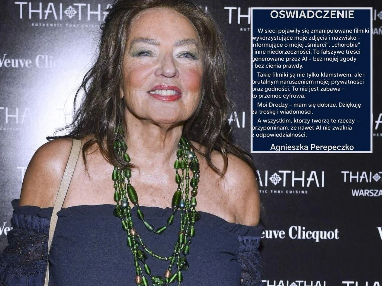 Oświadczenie gwiazdy Agnieszka Perepeczko ofiarą obrzydliwego ataku! 