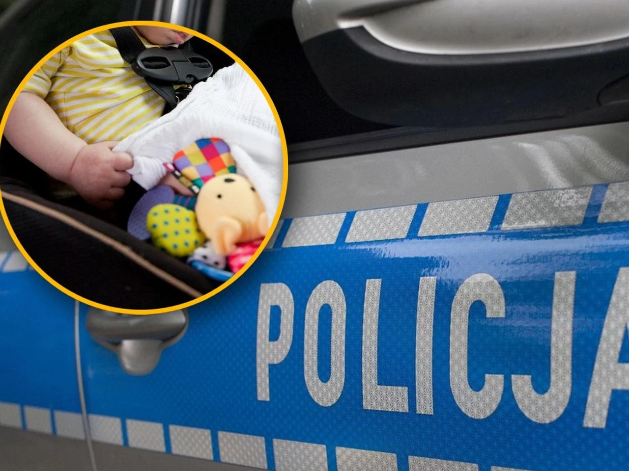 Chwile grozy Roczna dziewczynka zatrzasnęła się w aucie. Mama z trudem powstrzymywała łzy. Liczyła się każda minuta