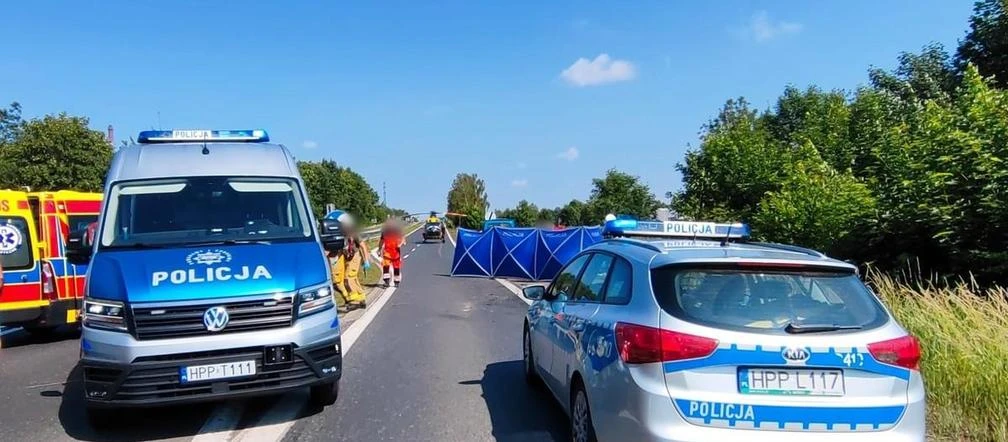 MAKABRA NA DRODZE Tragedia w Bieruniu. Kierowca lawety wjechał w motocyklistę. 25-latek nie żyje