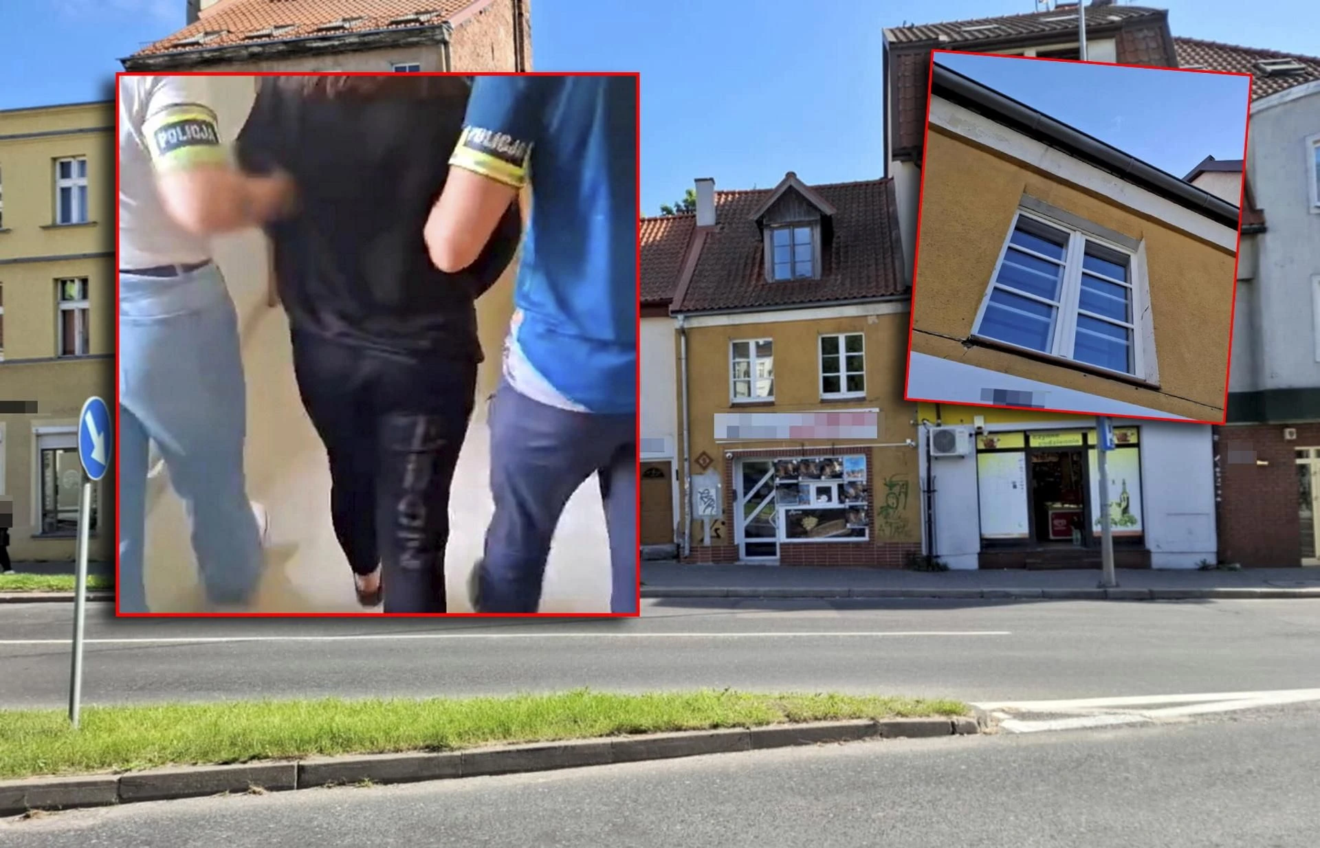 Śmierć 31-latka Koszmar w ścisłym centrum Olsztyna. Paulina dźgnęła partnera nożem. Mieszkańcy mówią o mrocznych stronach okolicy