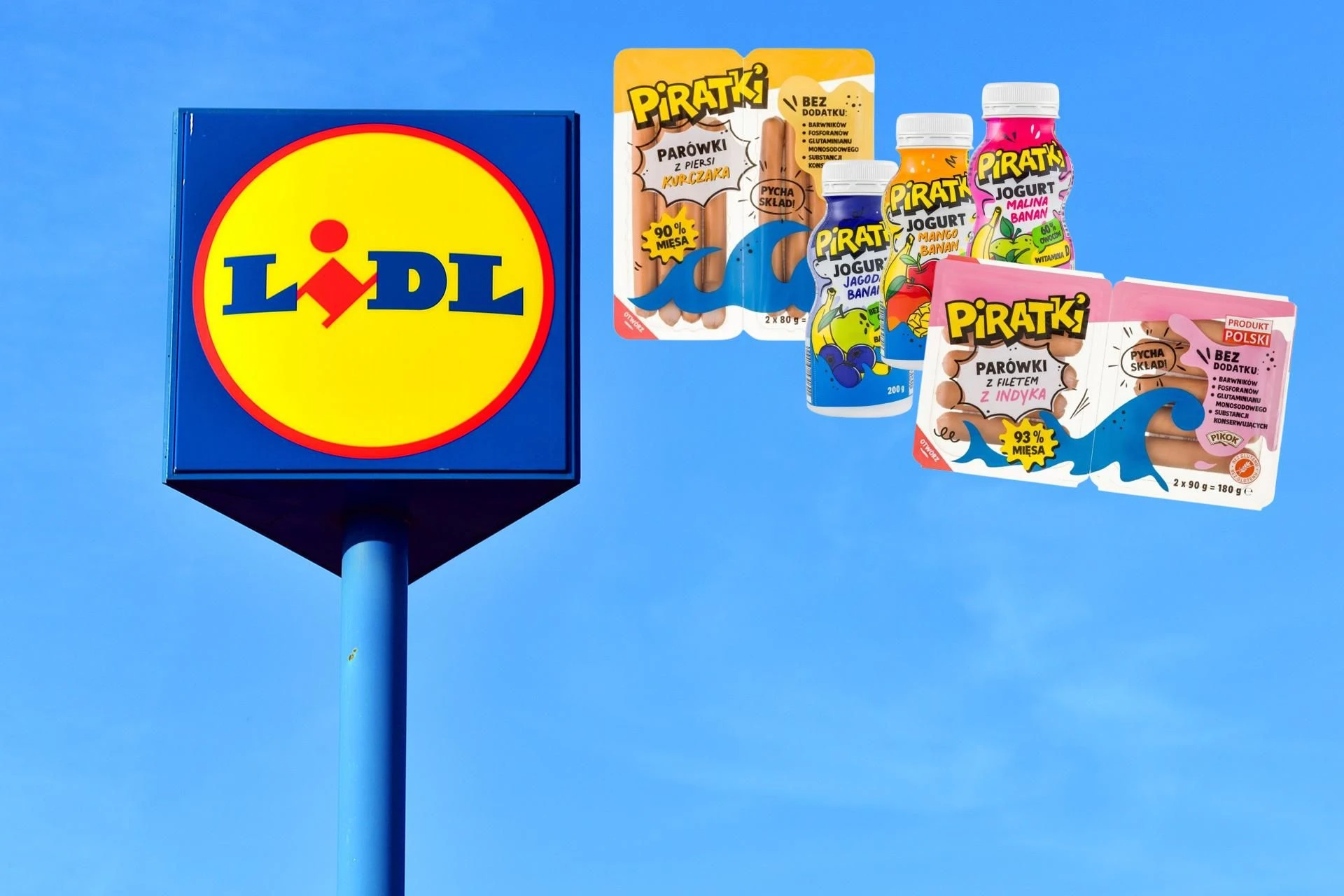 Zakupy Lidl odświeża kultowe Piratki!