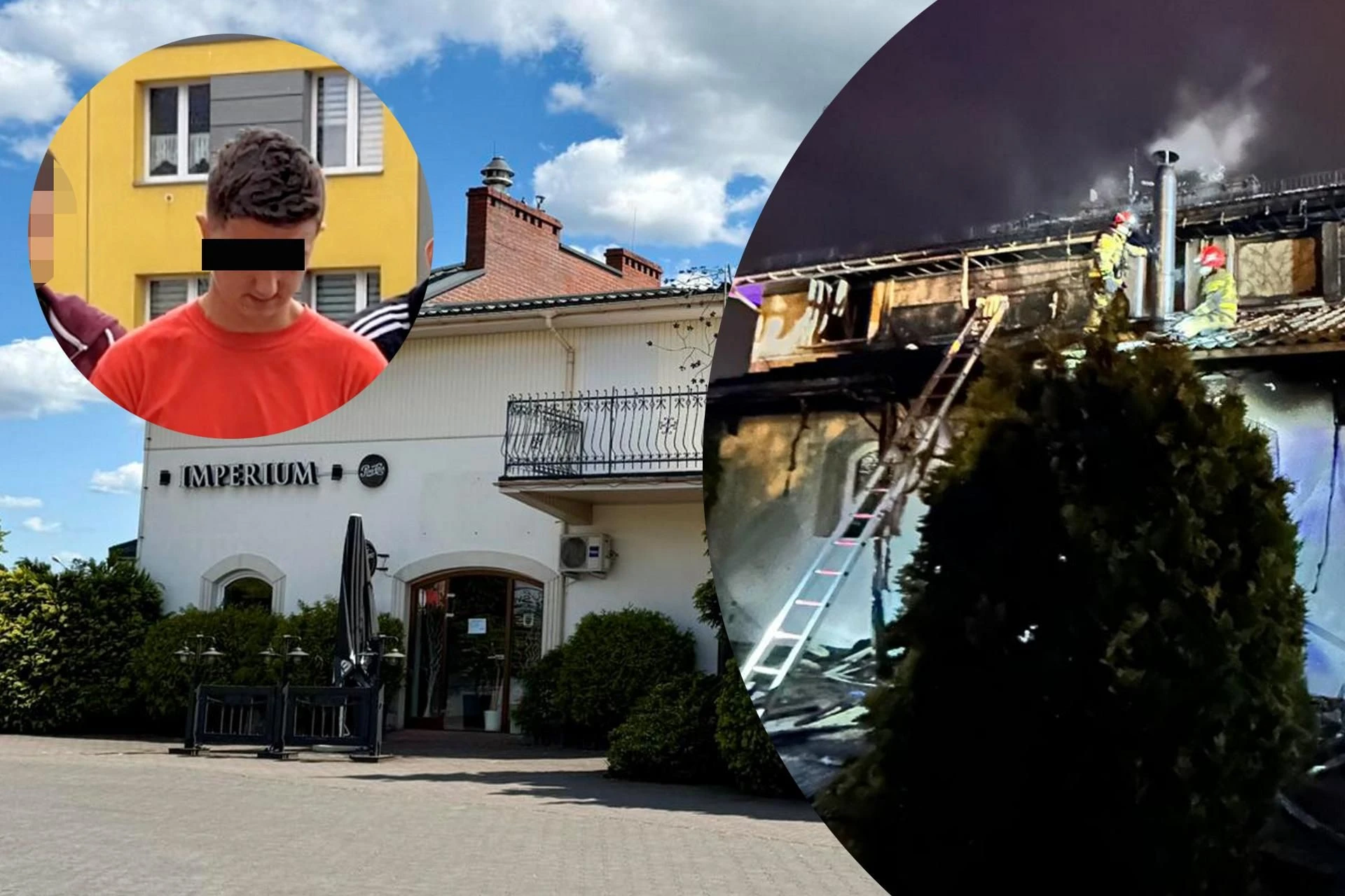 gigantyczne straty To on podpalił popularną restaurację! 25-letni Kamil usłyszał zarzuty i trafił do ar…