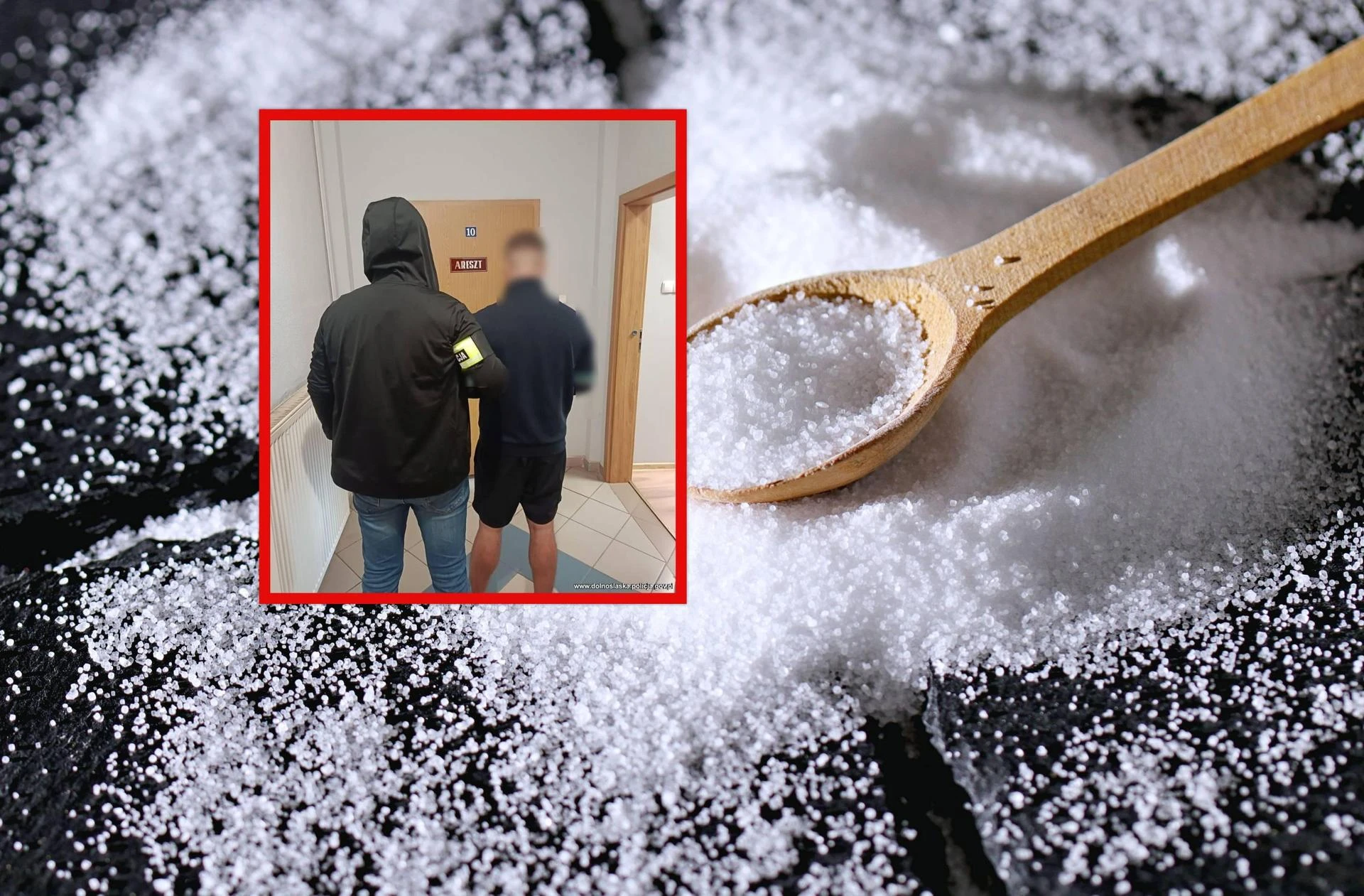 Areszt dla 19-latka Cud w Kłodzku. „Przemienił” sól w amfetaminę na oczach policjantów