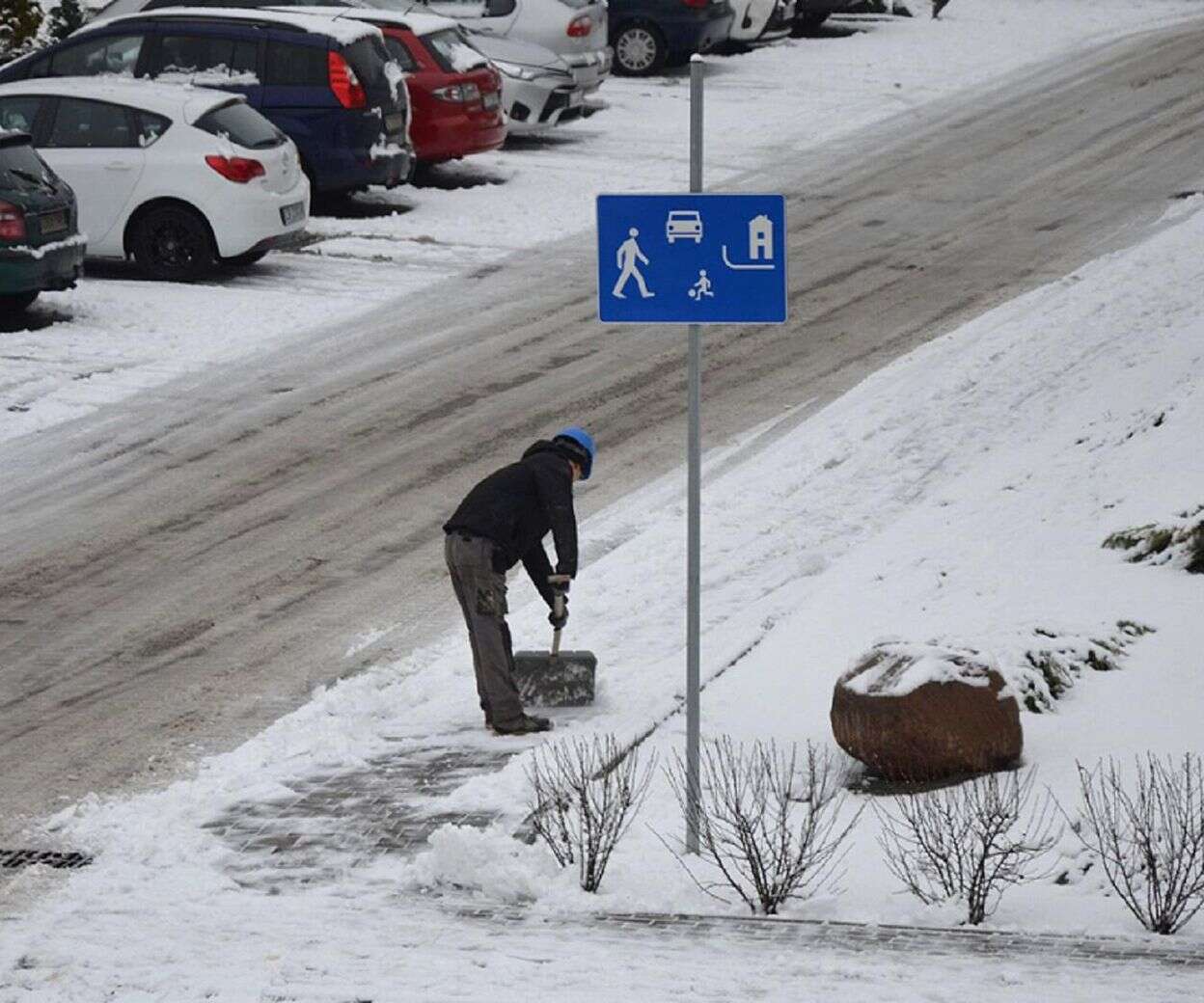 Pogoda i miasto w gotowości Pierwszy śnieg w Toruniu o wiele szybciej