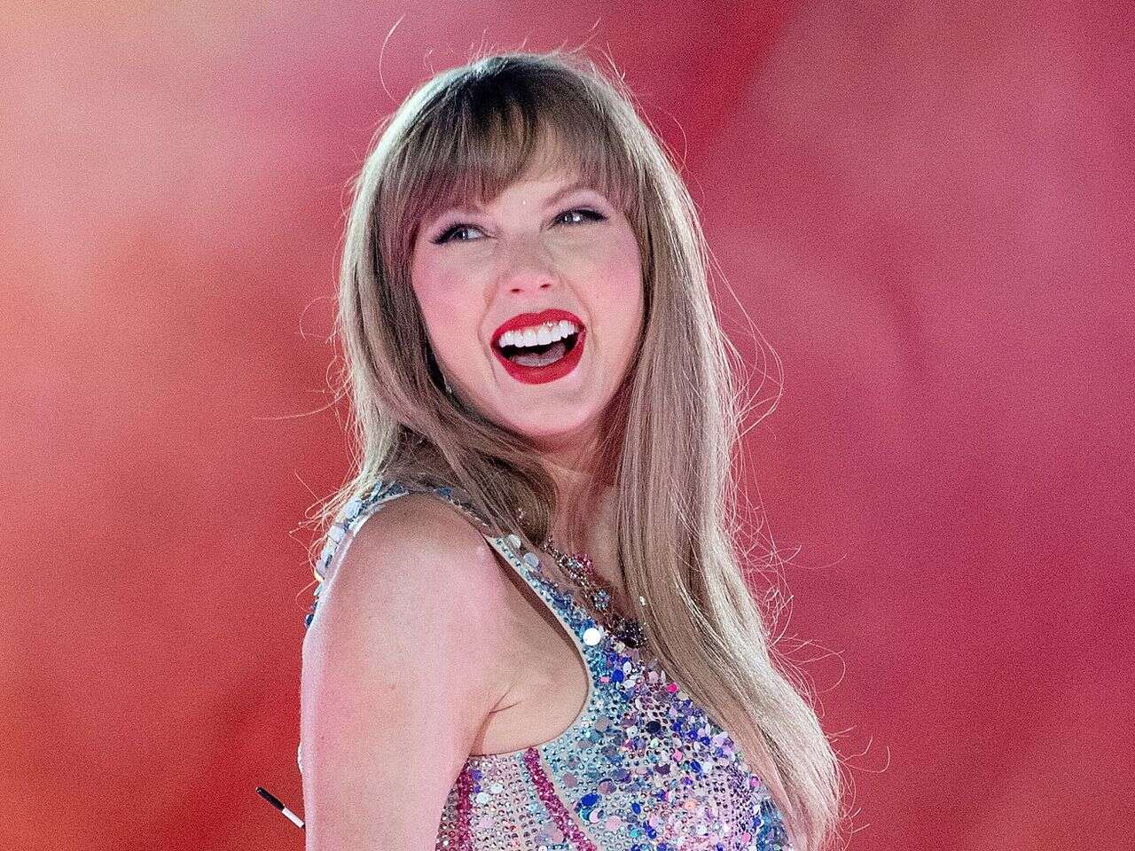 Wszystko uchwyciła kamera Taylor Swift wygwizdana przez fanów na Super Bowl. Artystka nie była zachwycona