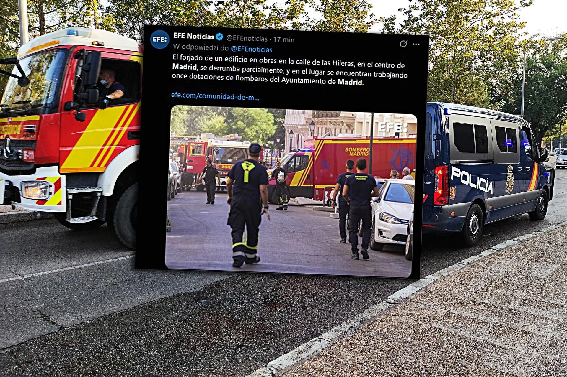 PILNE! W centrum tej stolicy zawalił się budynek! 