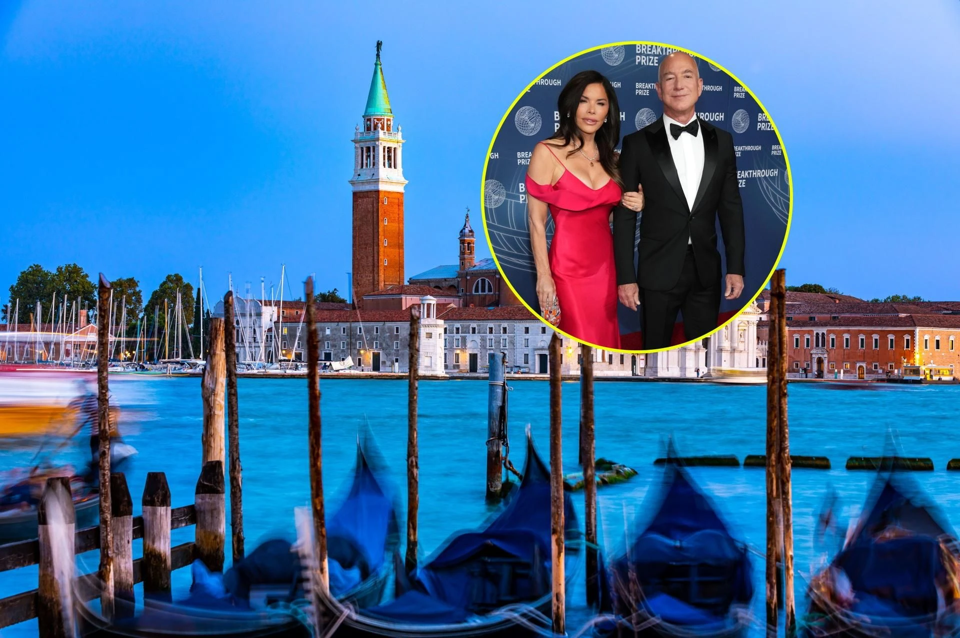 Na bogato, ale z kłopotami? Jeff Bezos wynajął całą wenecką wyspę na ślub! Protesty zrujnują sielankę?