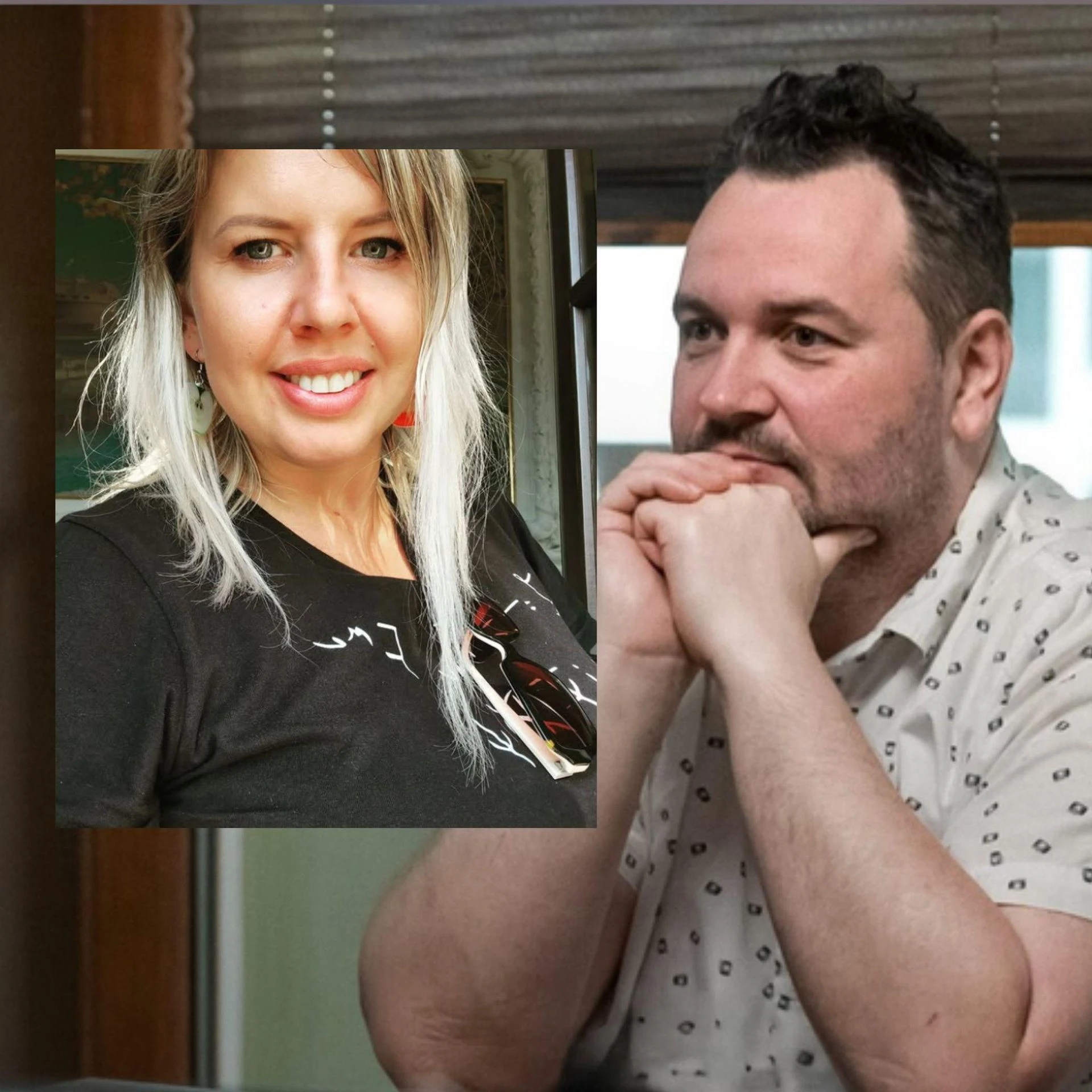 Smutne Dramat uczestnika 