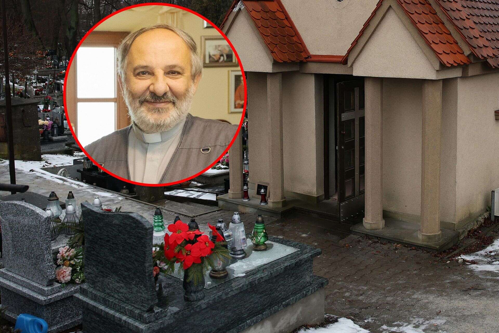 poruszający widok Tak wygląda grób ks. Isakowicza-Zaleskiego rok po jego śmierci. Kapłan został pochow…