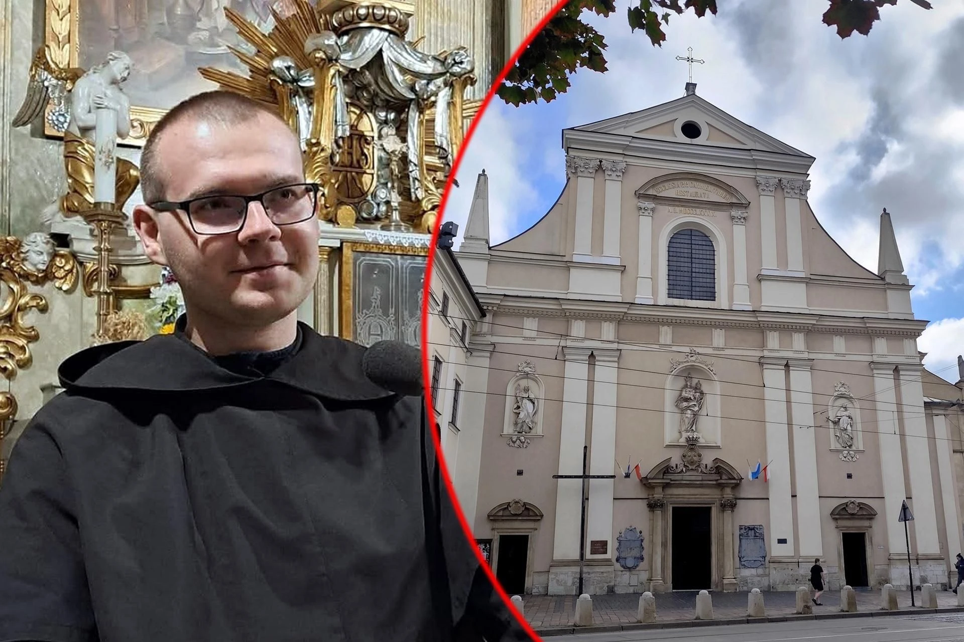 Problemy duchownego Zakonnik z Krakowa podejrzany o szpiegostwo! Pokazała go reżimowa telewizja