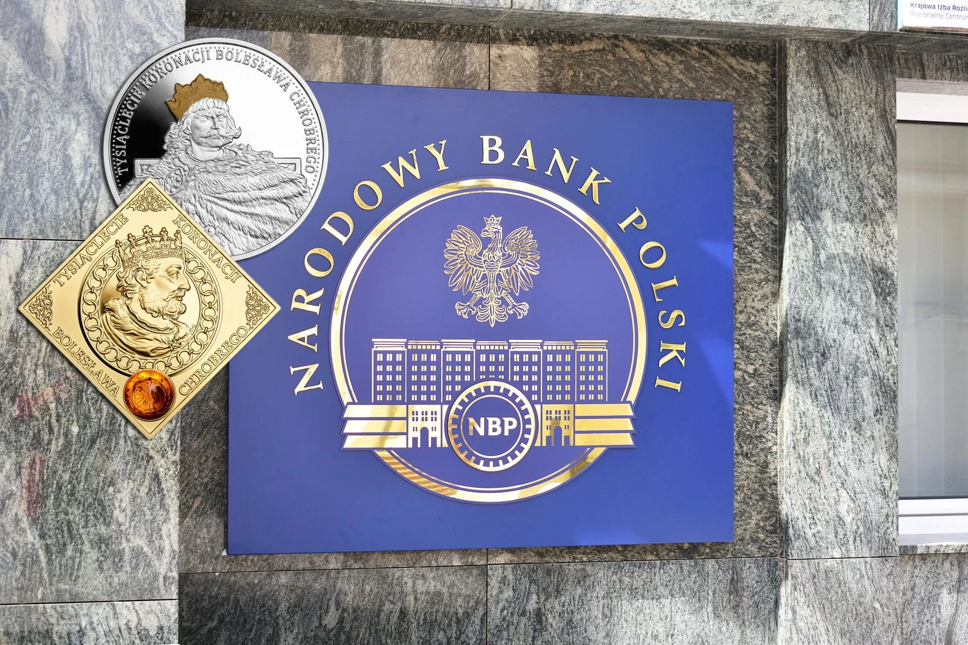 Gratka dla kolekcjonerów NBP: Monety na 1000-lecie koronacji Bolesława Chrobrego!