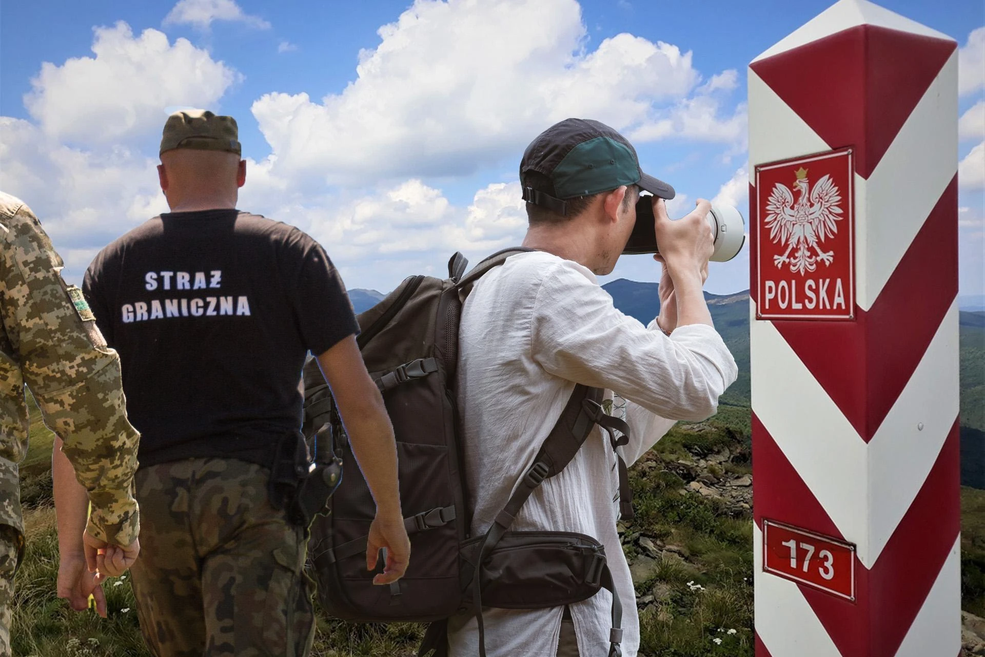 Kosztowne selfie Straż graniczna gorsza od misia z Krupówek! Kasują po 500 zł za jedno zdjęcie