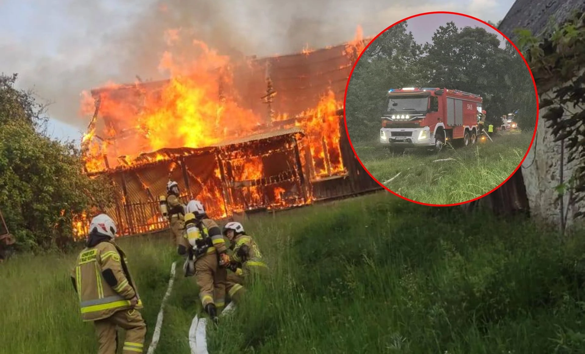 dramat! Tragiczna eksplozja gazu w Jeżowcu! Nie żyje jedna osoba, ranni policjanci