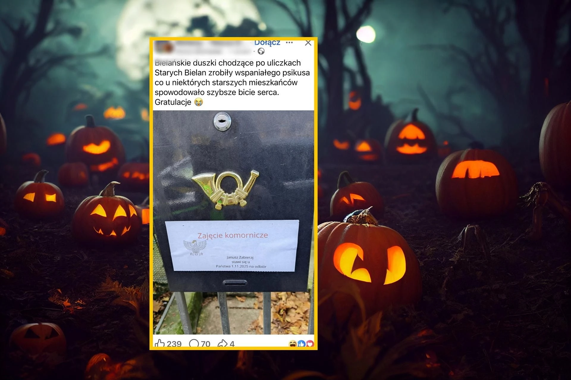 kontrowersyjny psikus 12-letni komornicy przyprawili sąsiadów o zawał? 