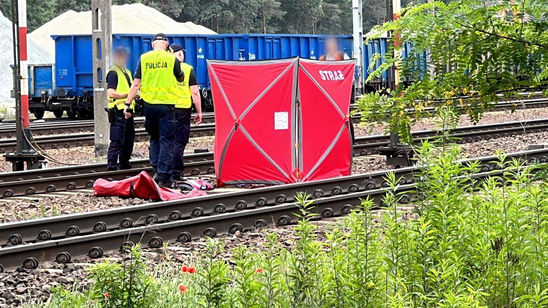 Dramat Tragedia na torach. Pieszy zginął potrącony przez pociąg